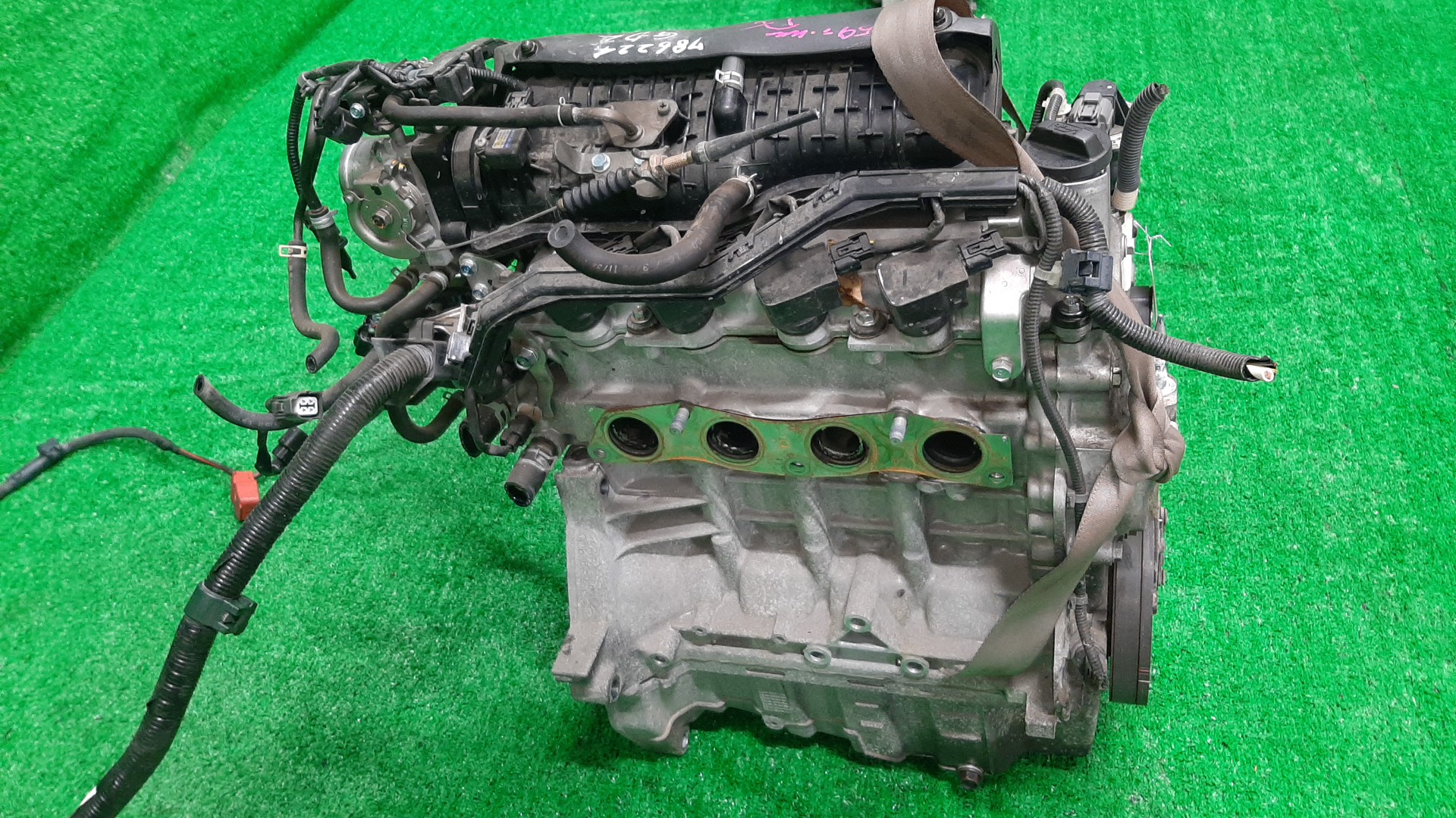 Двигатель HONDA FIT ARIA, FIT GD6, GD7, GD2, GD1 L13A I-DSI 4 ракурс
