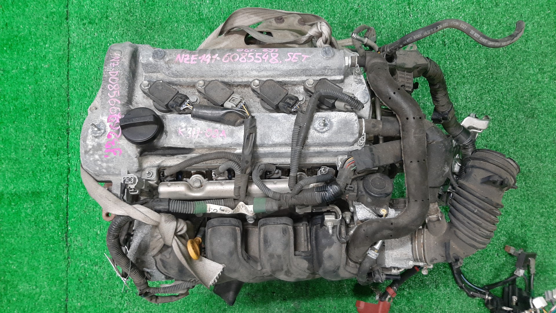 Двигатель TOYOTA IST, VITZ, COROLLA FIELDER, RACTIS, AURIS, PORTE, SIENTA, COROLLA RUMION, SPADE, TREZIA, COROLLA  AXIO NCP110, NCP115, NCP91, NCP131, NZE144G, NZE164G, NZE141G, NCP120, NCP100, NCP105, NCP122, NCP125, NZE154H, NZE151H, NCP145, NCP81G