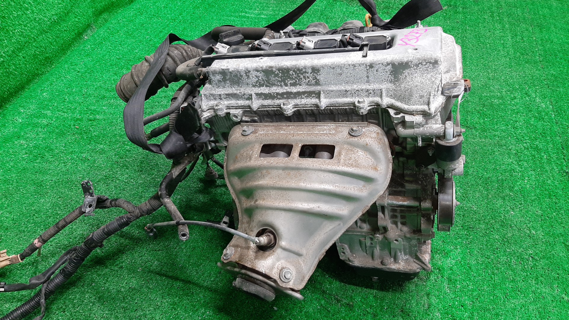 Двигатель TOYOTA CALDINA, CELICA, COROLLA, PREMIO, COROLLA SPACIO, ISIS, WISH, ALLION, COROLLA FIELDER, ALLEX, COROLLA RUNX, WILL VS, FIELDER ZGE20W, ZZT240, ZZT241W, ZZT230, ZZE122, ZNM10, ZNM10W, ZNM10G, ZNE10, ZNE10G, ZZE127 1ZZ-FE MEX 4 ракурс