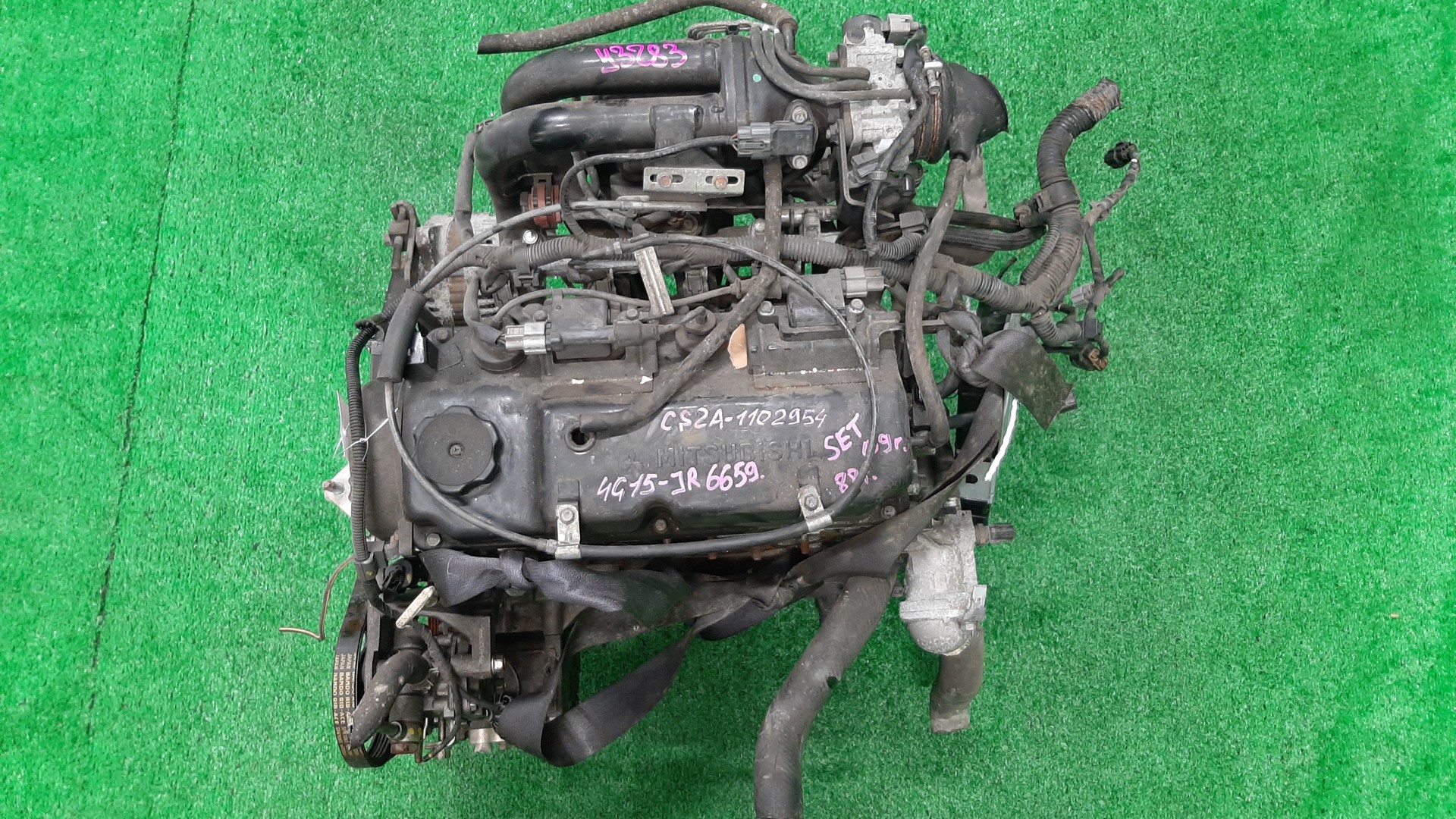 Двигатель MITSUBISHI LANCER CEDIA, LANCER, MIRAGE DINGO CS2A, CS2W, CS2V, CQ2A 4G15 HE GDI 1 ракурс