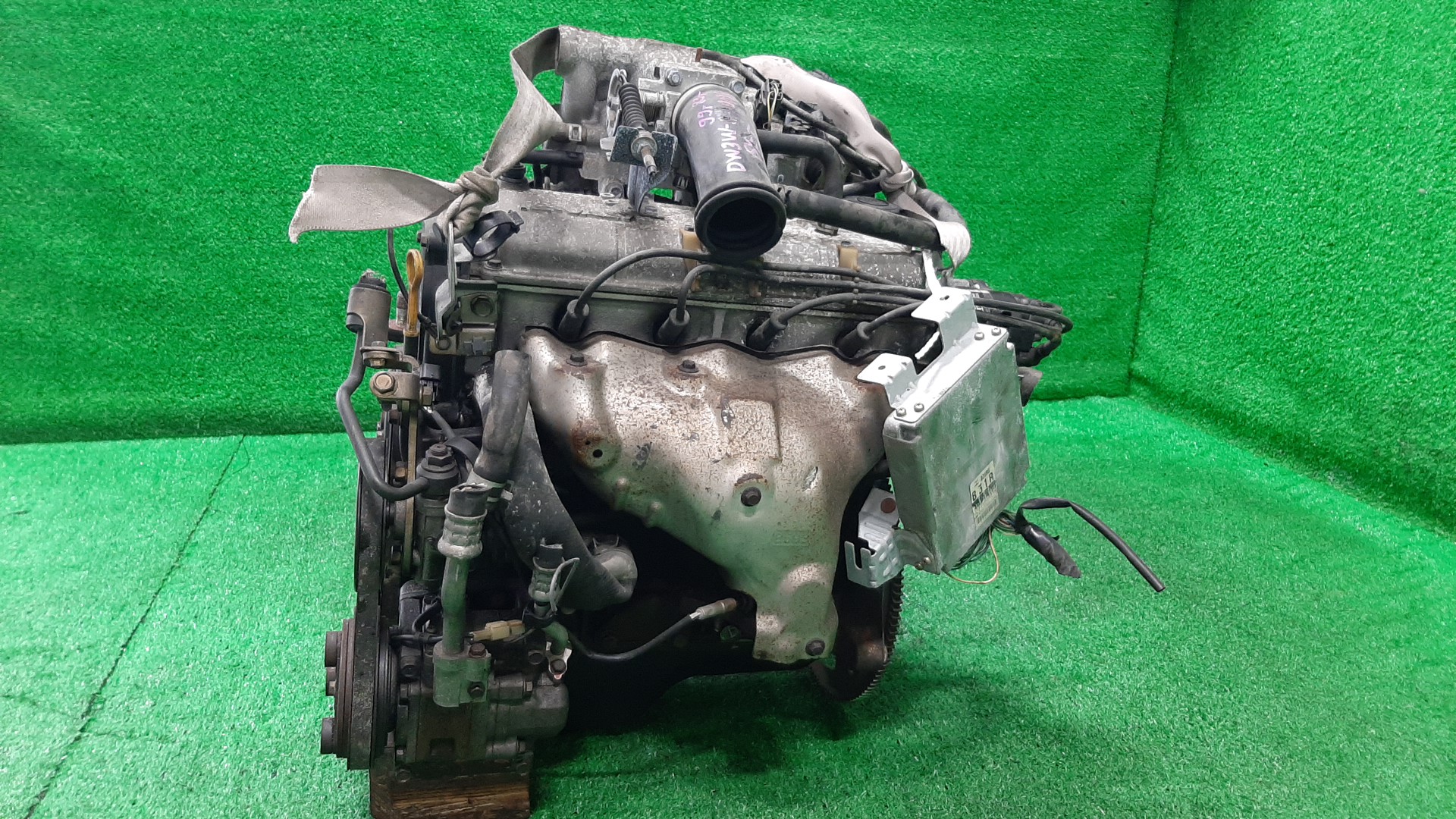 Двигатель MAZDA DEMIO DW3W B3E, B3ME, B3 1MOD 3 ракурс