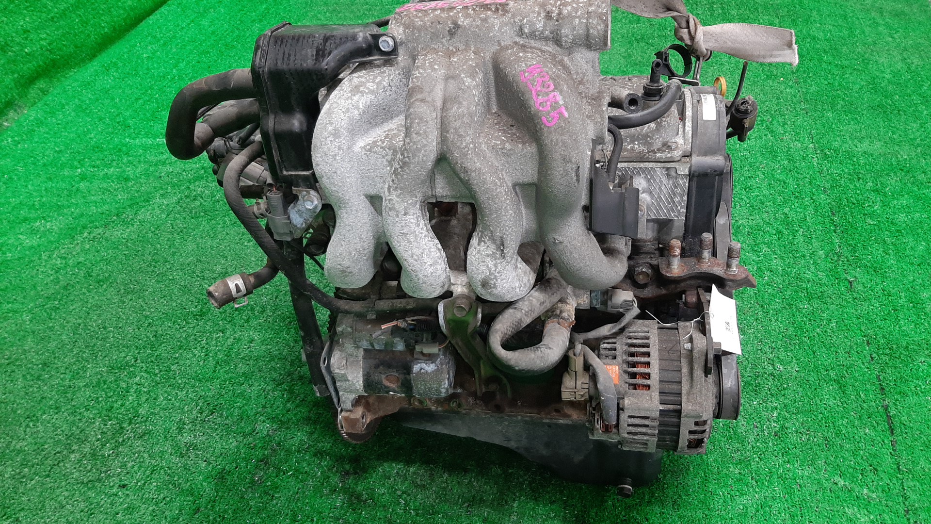 Двигатель MAZDA DEMIO DW3W B3E, B3ME, B3 1MOD 4 ракурс