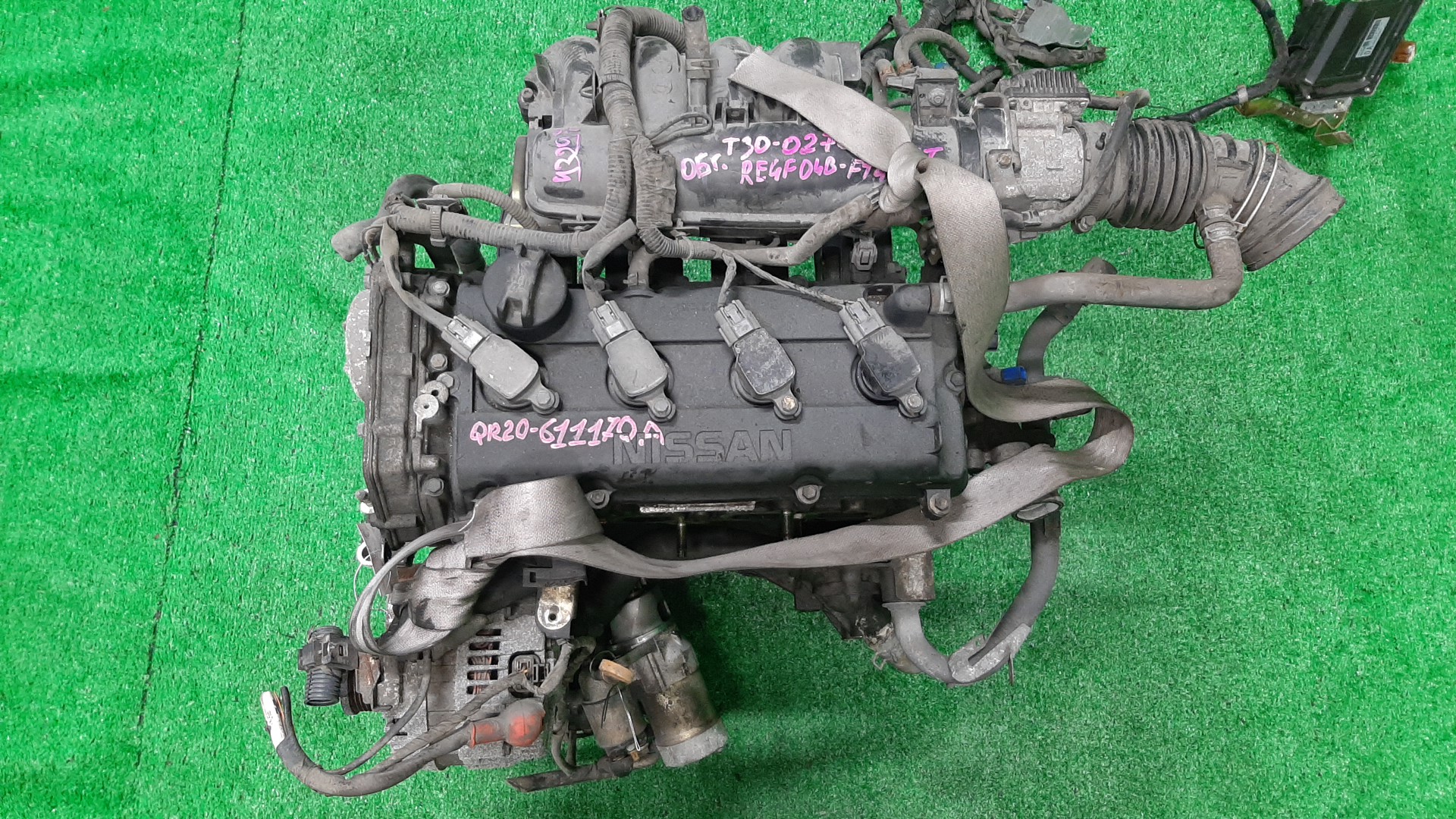 Двигатель NISSAN X-TRAIL T30 QR20DE 2MOD 1 ракурс