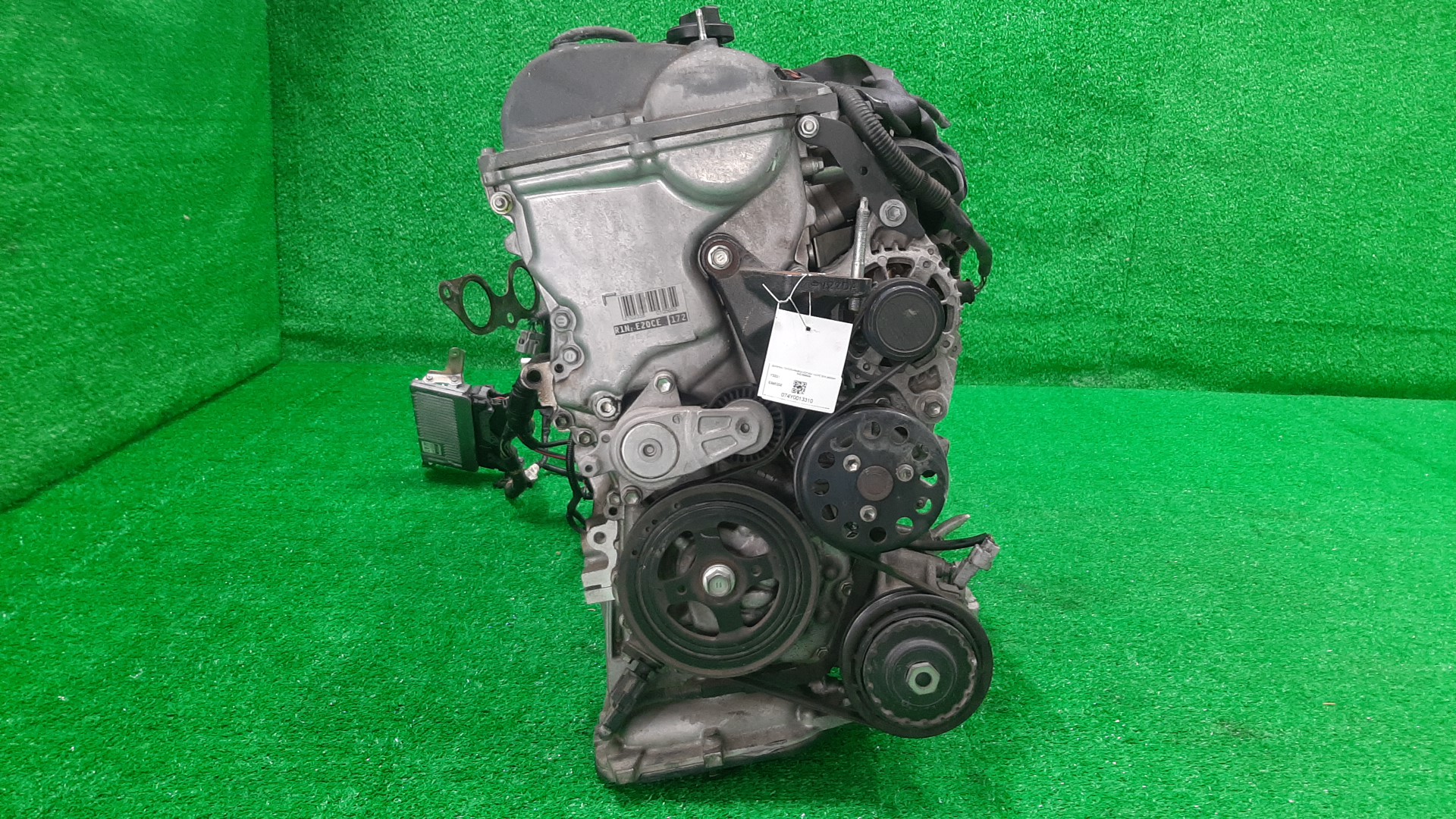 Двигатель TOYOTA PROBOX, COROLLA FIELDER, PORTE, SUCCEED, SPADE, COROLLA  AXIO NCP160V, NZE161G, NCP141, NZE161 1NZ-FE ELECTRO 2 ракурс