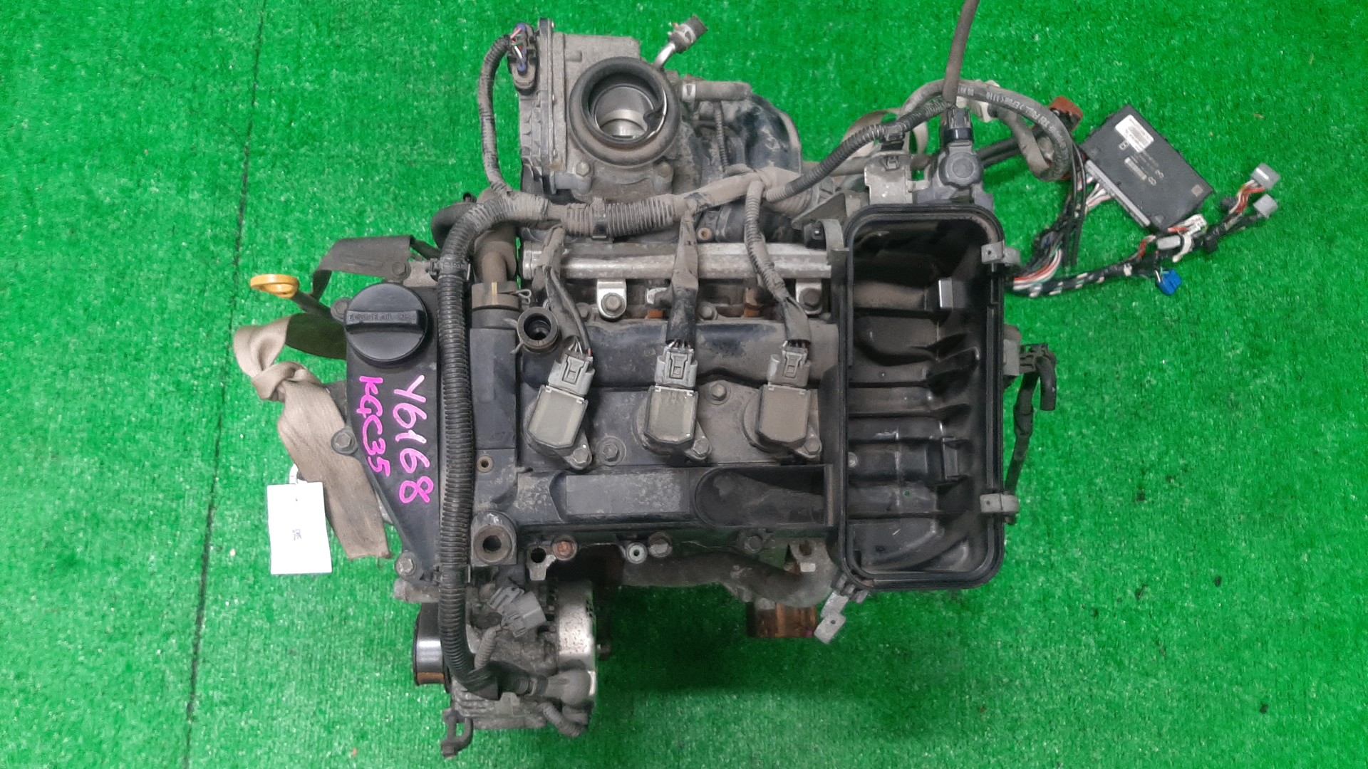 Двигатель TOYOTA PASSO, BOON KGC30, KGC35, M600S, M610S 1KR-FE 1MOD 1 ракурс