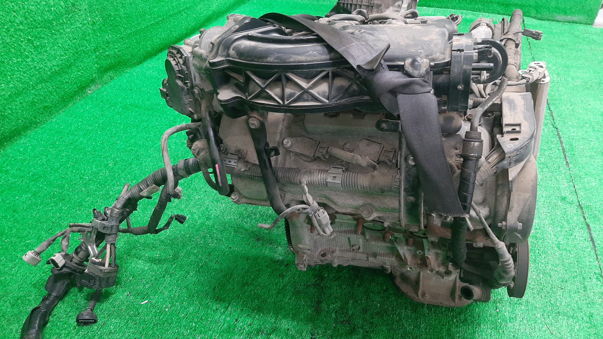 Двигатель TOYOTA ALPHARD MNH15W 1MZ-FE 2MOD 4 ракурс