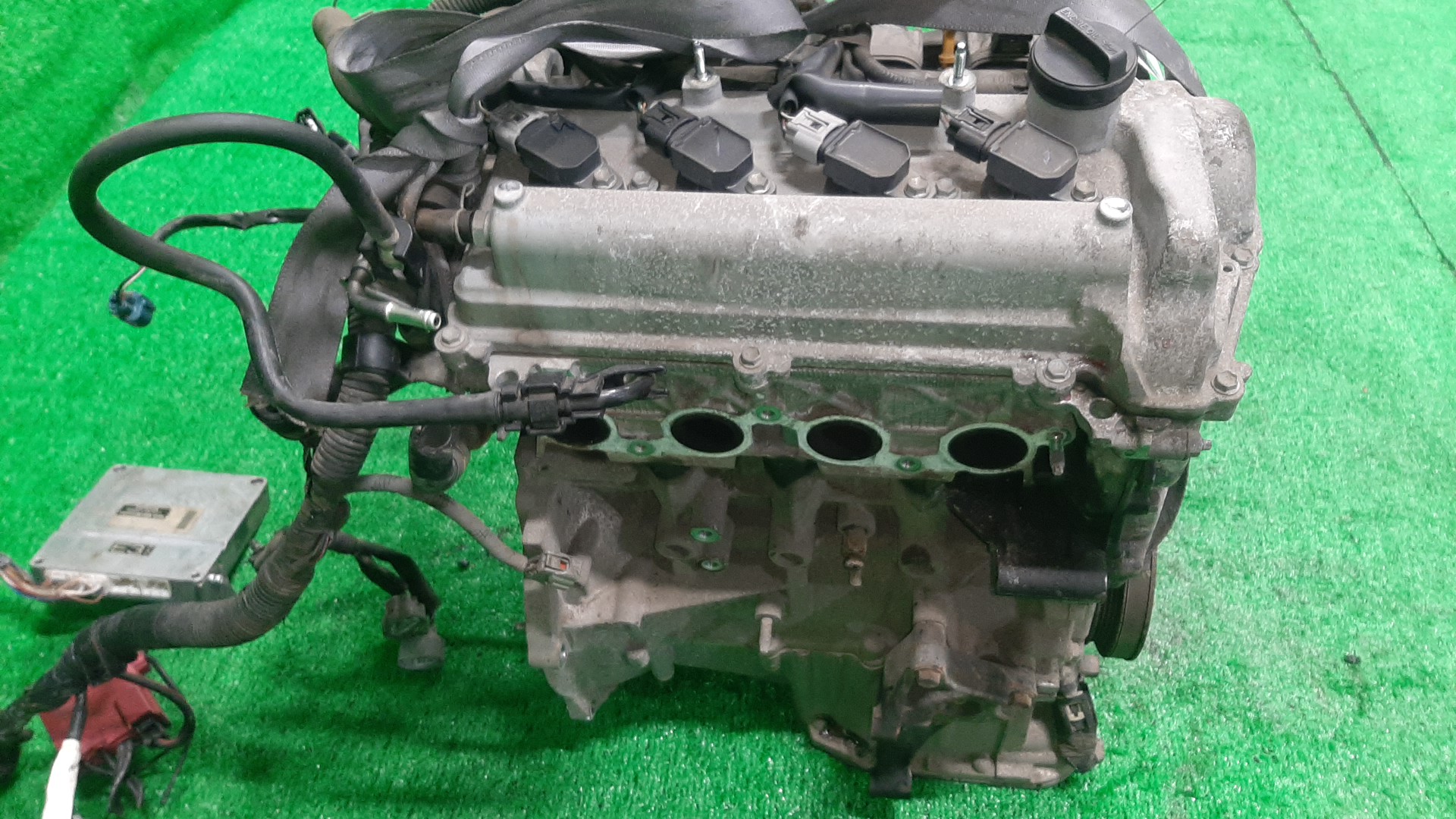 Двигатель TOYOTA FUNCARGO, IST, PLATZ, RAUM, VITZ, PROBOX, BB, PORTE, SIENTA, SUCCEED, WILL CYPHA NCP25, NCP65, NCP16, NCZ25, NCP15, NCP55V, NCP59G, NCP35, NNP15, NCP85G, NCP75 1NZ-FE D232642 4 ракурс