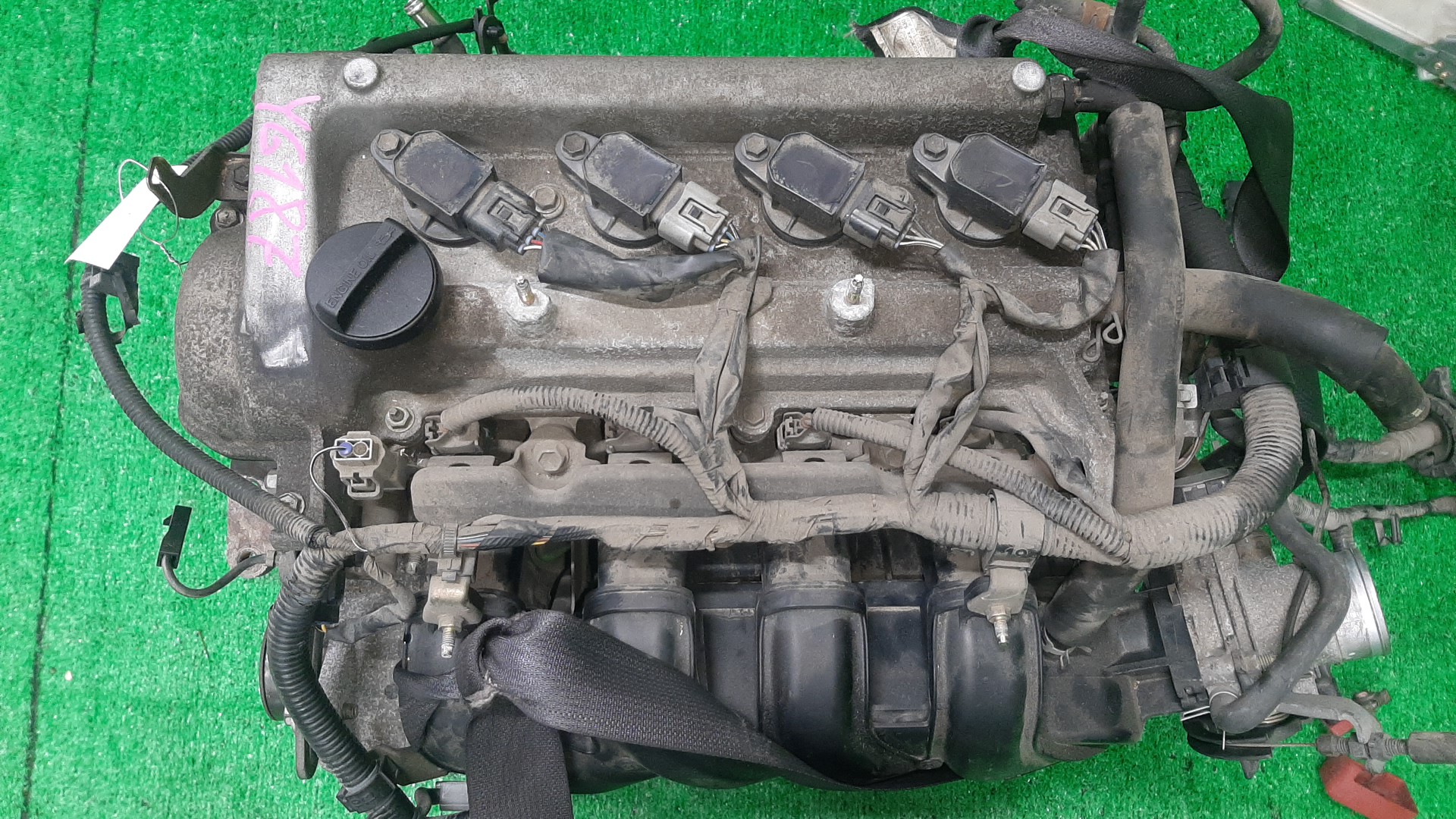 Двигатель TOYOTA COROLLA, COROLLA FIELDER, ALLEX, COROLLA RUNX NZE124, NZE124G 1NZ-FE MEX 1 ракурс