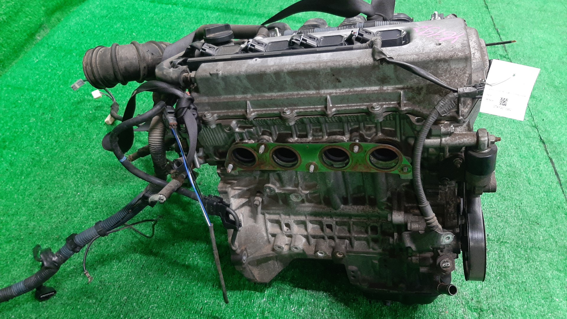 Двигатель TOYOTA CALDINA, CELICA, COROLLA, PREMIO, COROLLA SPACIO, ISIS, WISH, ALLION, COROLLA FIELDER, ALLEX, COROLLA RUNX, WILL VS, FIELDER ZGE20W, ZZT240, ZZT241W, ZZT230, ZZE122, ZNM10, ZNM10W, ZNM10G, ZNE10, ZNE10G, ZZE127 1ZZ-FE MEX 4 ракурс