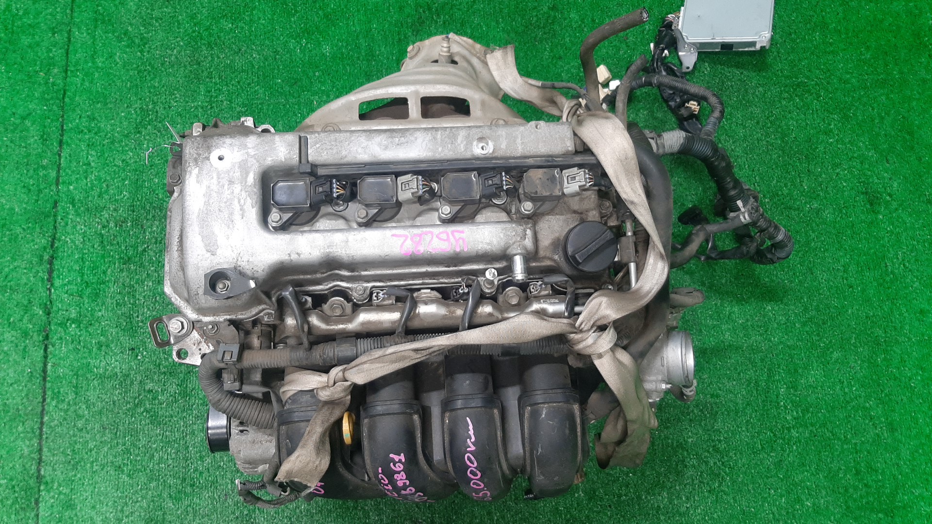 Двигатель TOYOTA CALDINA, CELICA, COROLLA, PREMIO, COROLLA SPACIO, ISIS, WISH, ALLION, COROLLA FIELDER, ALLEX, COROLLA RUNX, WILL VS, FIELDER ZGE20W, ZZT240, ZZT241W, ZZT230, ZZE122, ZNM10, ZNM10W, ZNM10G, ZNE10, ZNE10G, ZZE127 1ZZ-FE ELECTRO 1 ракур