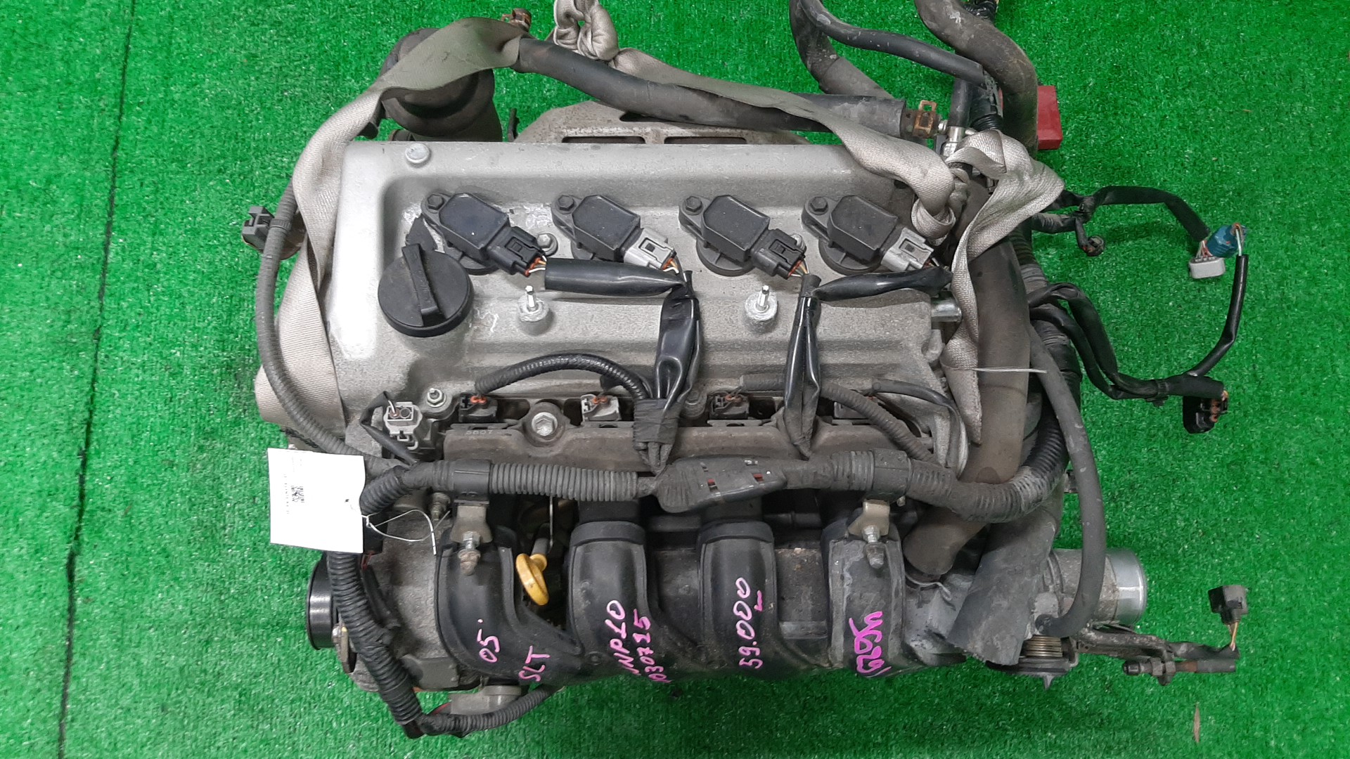 Двигатель TOYOTA FUNCARGO, IST, VITZ, WILL VI, PROBOX, BB, PORTE, WILL CYPHA NCP20, NCP60, NCP10, NCP19, NCP50V, NCP30, NNP10, NCP70 2NZ-FE 3691519 1 ракурс
