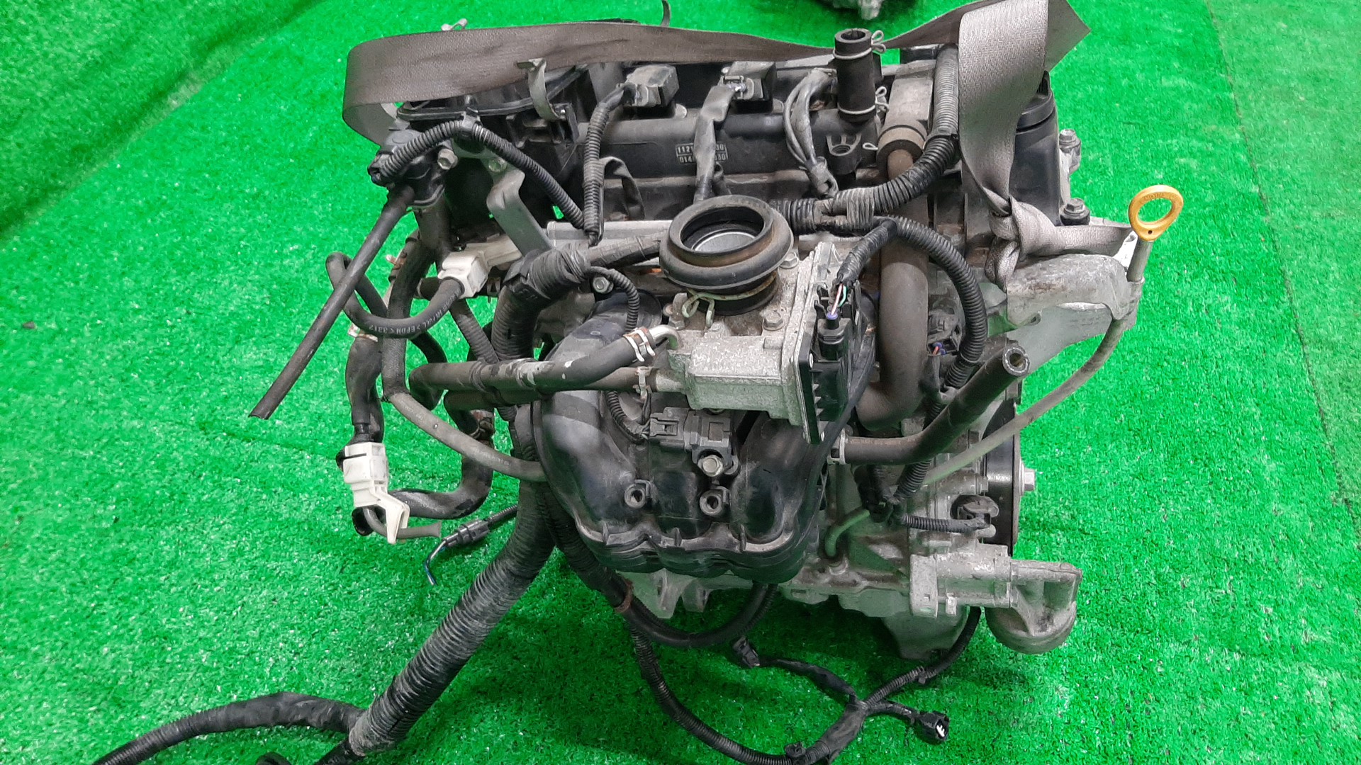Двигатель TOYOTA PASSO, BOON KGC30, KGC35, M600S, M610S 1KR-FE 1MOD 4 ракурс