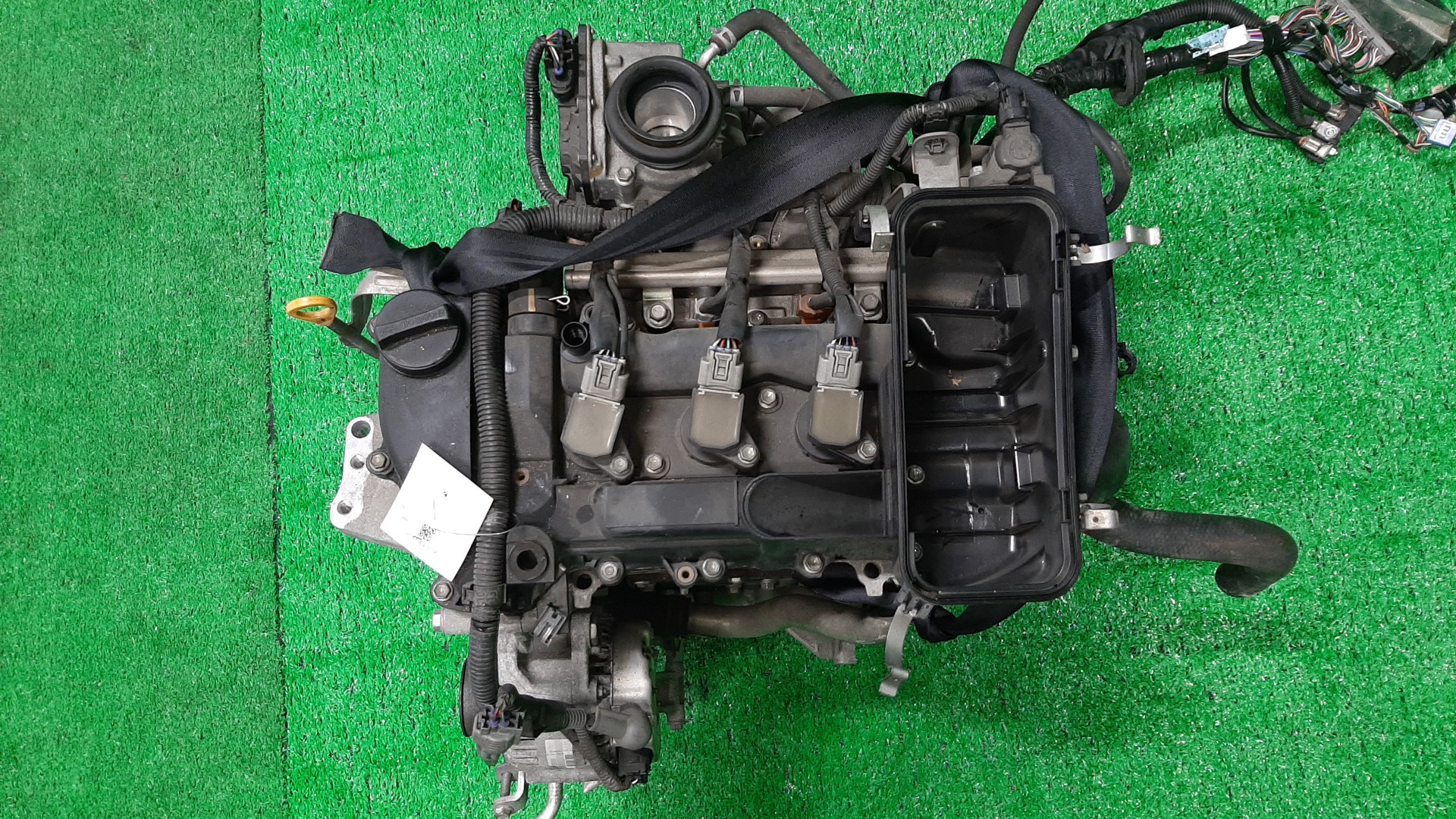 Двигатель TOYOTA PASSO, BOON KGC30, KGC35, M600S, M610S 1KR-FE 1MOD 1 ракурс