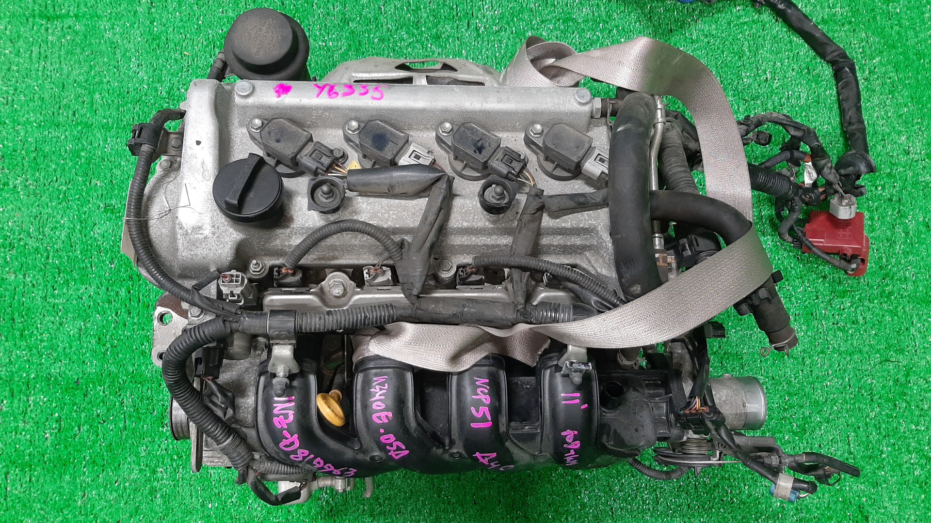 Двигатель TOYOTA PROBOX, SUCCEED NCP51V, NCP58G 1NZ-FE D819963 1 ракурс