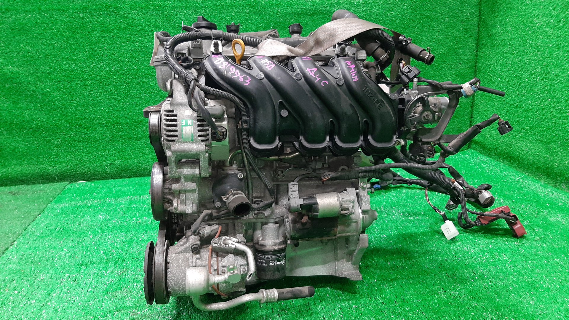 Двигатель TOYOTA PROBOX, SUCCEED NCP51V, NCP58G 1NZ-FE D819963 3 ракурс