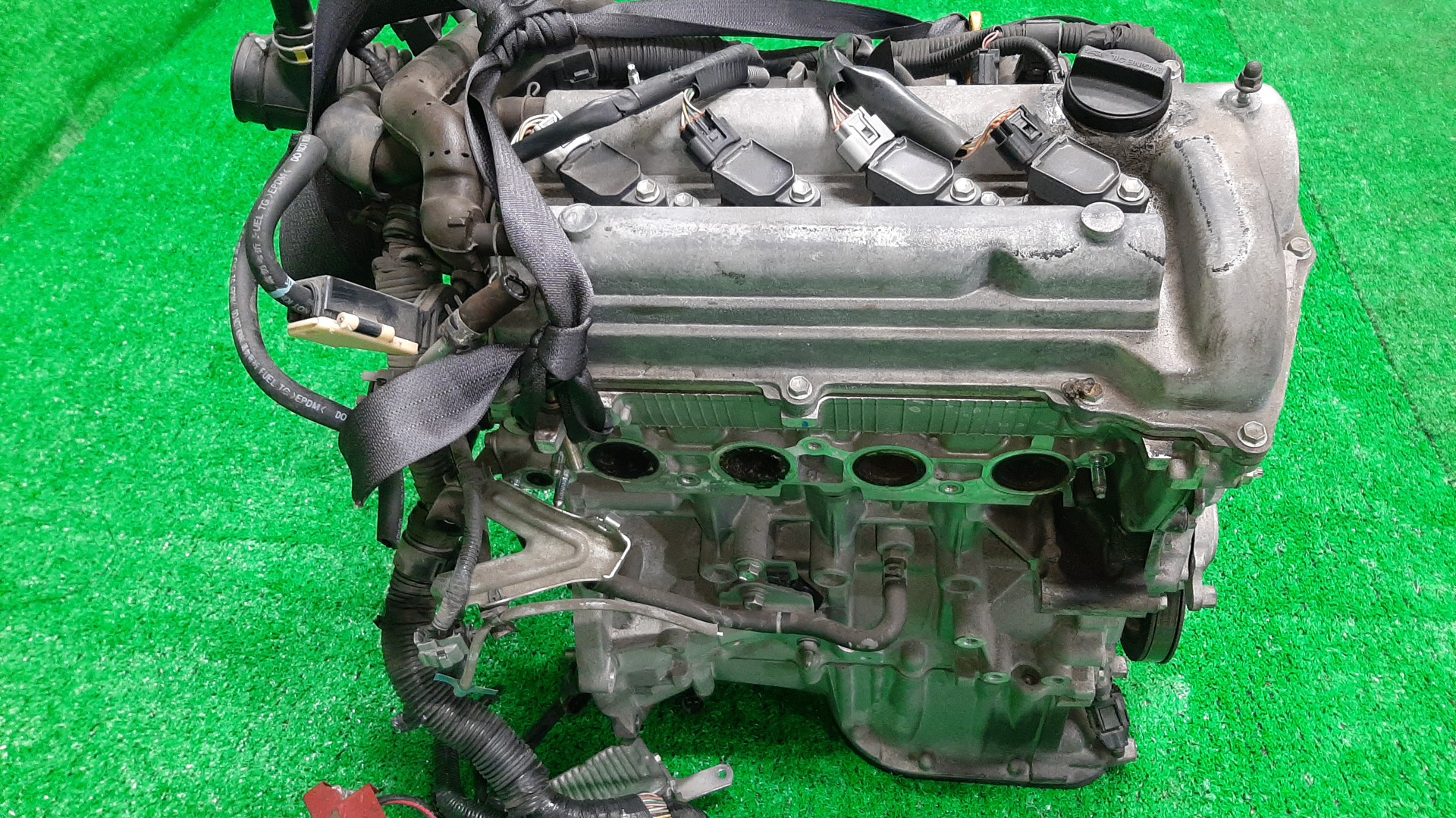 Двигатель TOYOTA PROBOX, COROLLA FIELDER, PORTE, SUCCEED, SPADE, COROLLA  AXIO NCP160V, NZE161G, NCP141, NZE161 1NZ-FE ELECTRO 4 ракурс