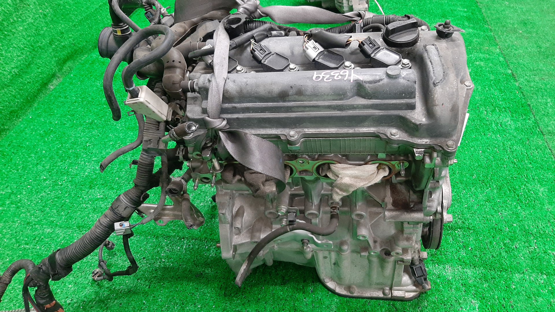 Двигатель TOYOTA PROBOX, COROLLA FIELDER, PORTE, SUCCEED, SPADE, COROLLA  AXIO NCP160V, NZE161G, NCP141, NZE161 1NZ-FE ELECTRO 4 ракурс