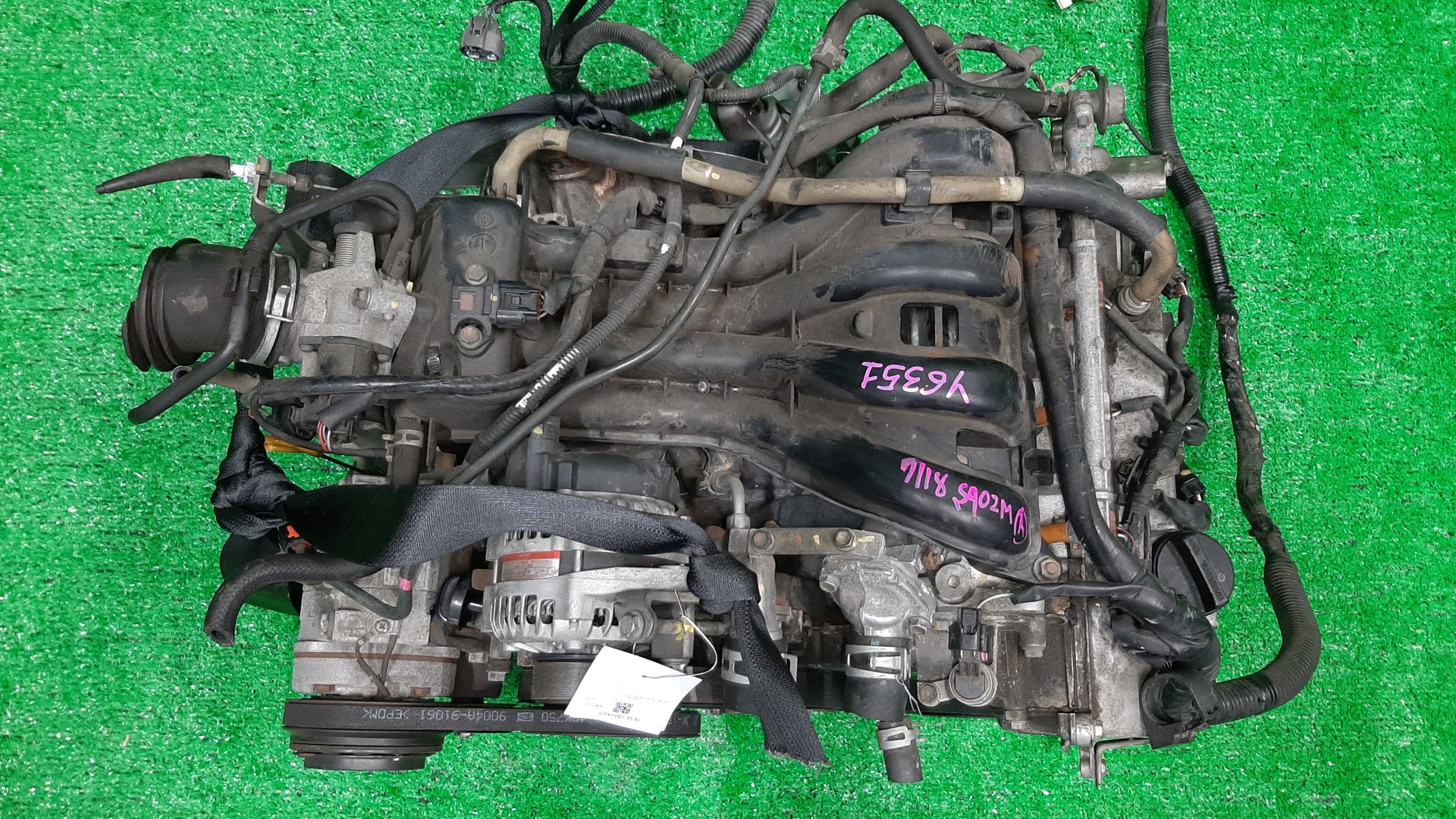 Двигатель TOYOTA LITE ACE, TOWN ACE S402M, S402U 3SZ-VE DED3354 1 ракурс Двигатель TOYOTA LITE ACE, TOWN ACE S402M, S402U 3SZ-VE DED3354 1 ракурс