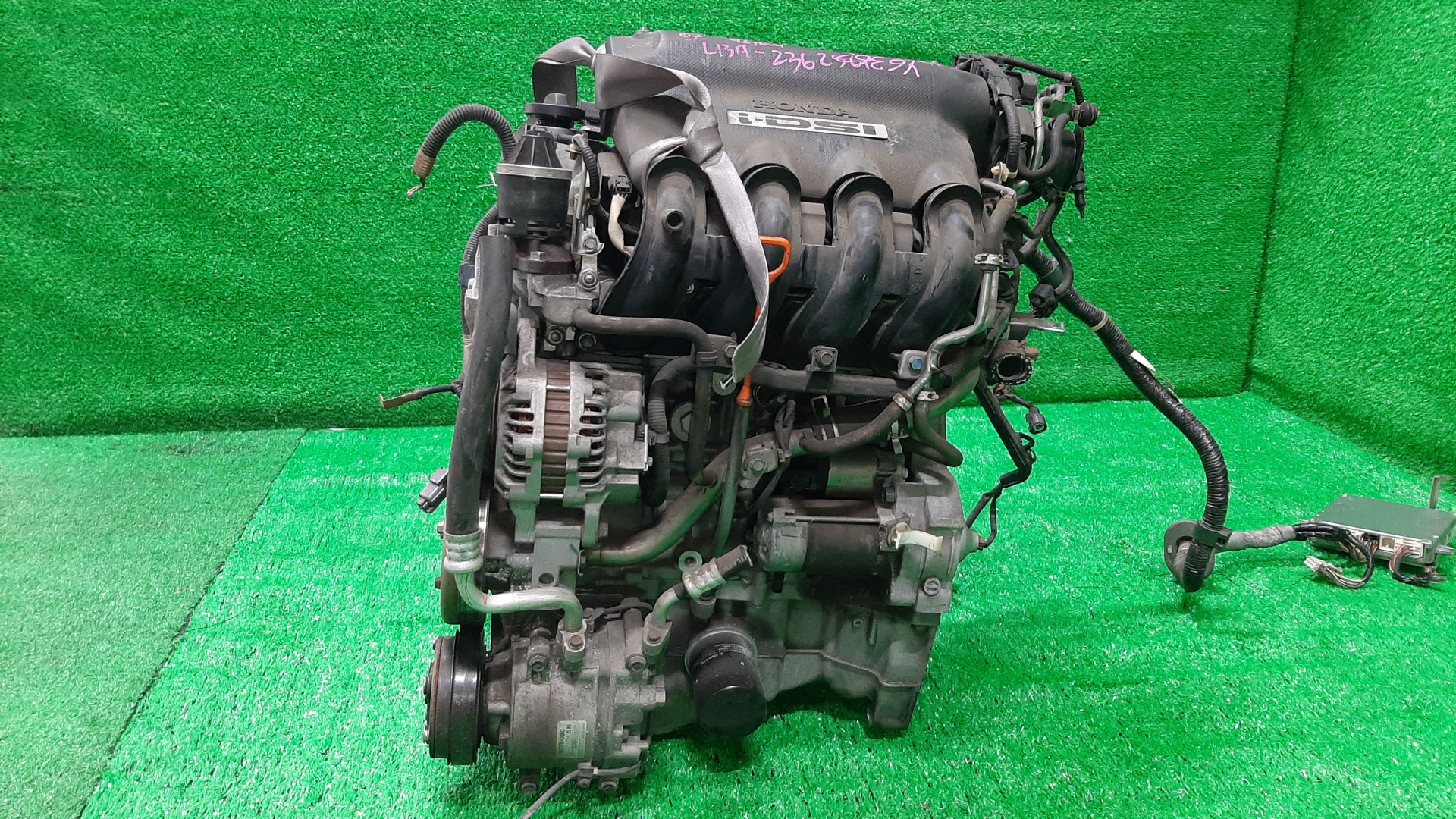 Двигатель HONDA FIT ARIA, FIT GD6, GD7, GD2, GD1 L13A I-DSI 3 ракурс