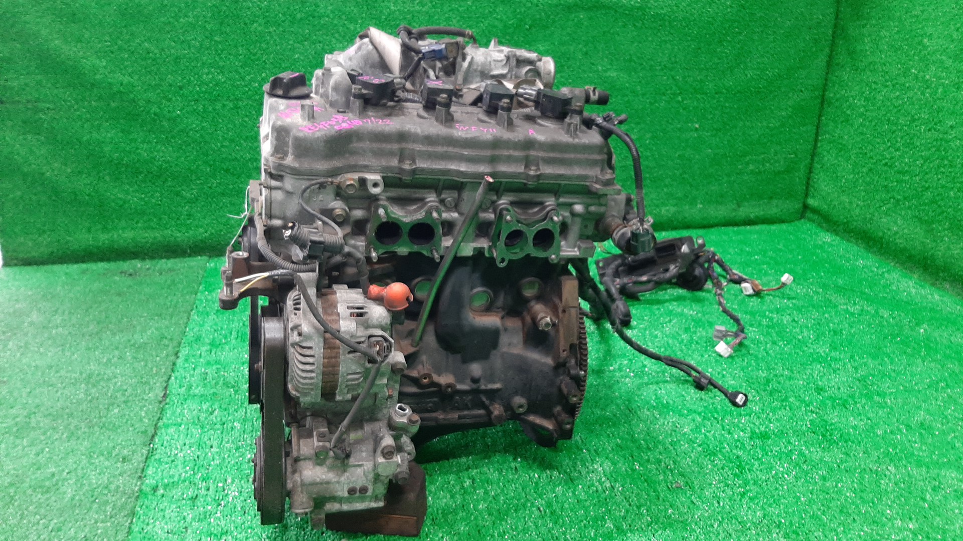 Двигатель NISSAN AD, SUNNY, WINGROAD, ALMERA, BLUEBIRD SYLPHY Y11, VFY11, FB15, WFY11, N16, FG10 QG15DE ELECTRO 3 ракурс