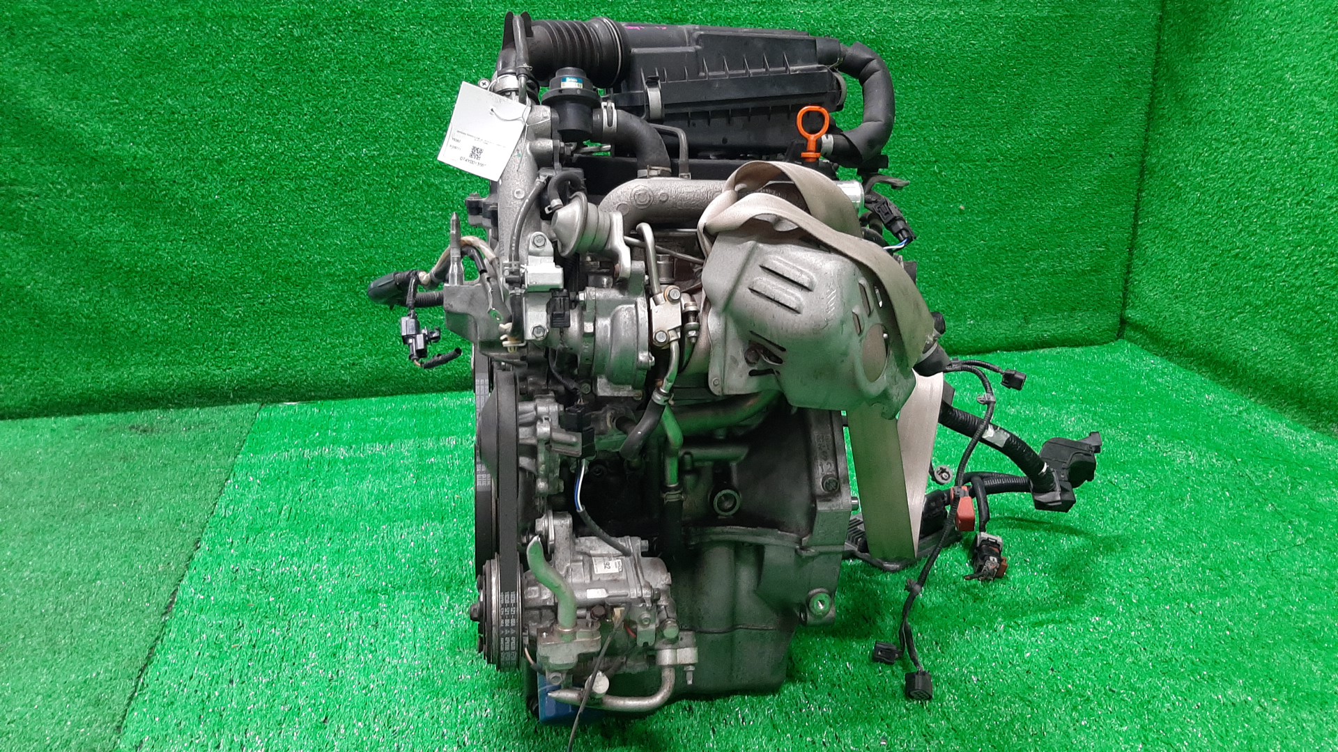 Двигатель HONDA N-BOX SLASH, N-BOX+, N-WGN, N-ONE, N-BOX JF2, JF1, JH1, JH2, JG2, JG1 S07A TURBO 3 ракурс