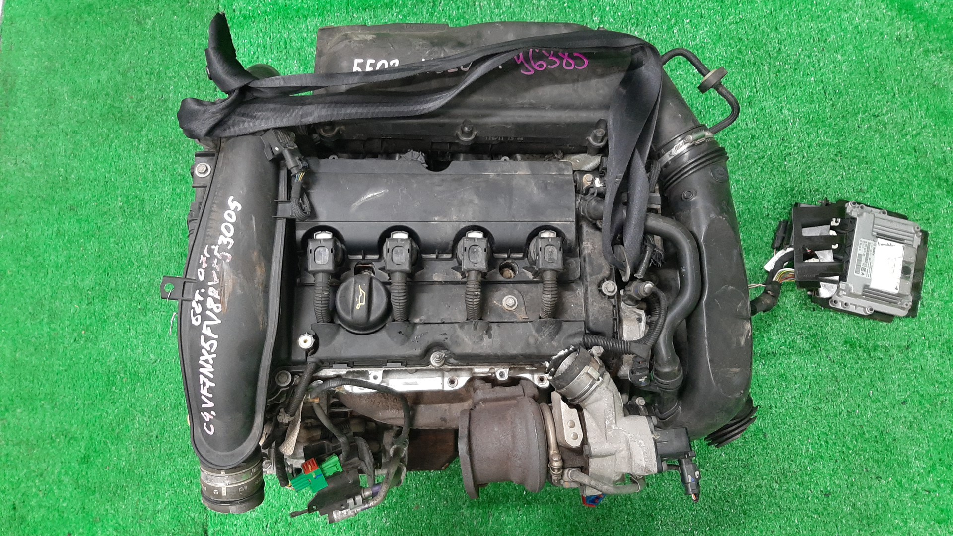 Двигатель CITROEN C5, DS5, RCZ, 308, DS4, C4, 3008, 5008, 508 RD, K, PF2, 4C, 4A, 4E, 4B, T7, S, N, LA, B7, LC, T84, T875F02, T8, 8D 5F02, EP6CDT EP6CDT 1 ракурс