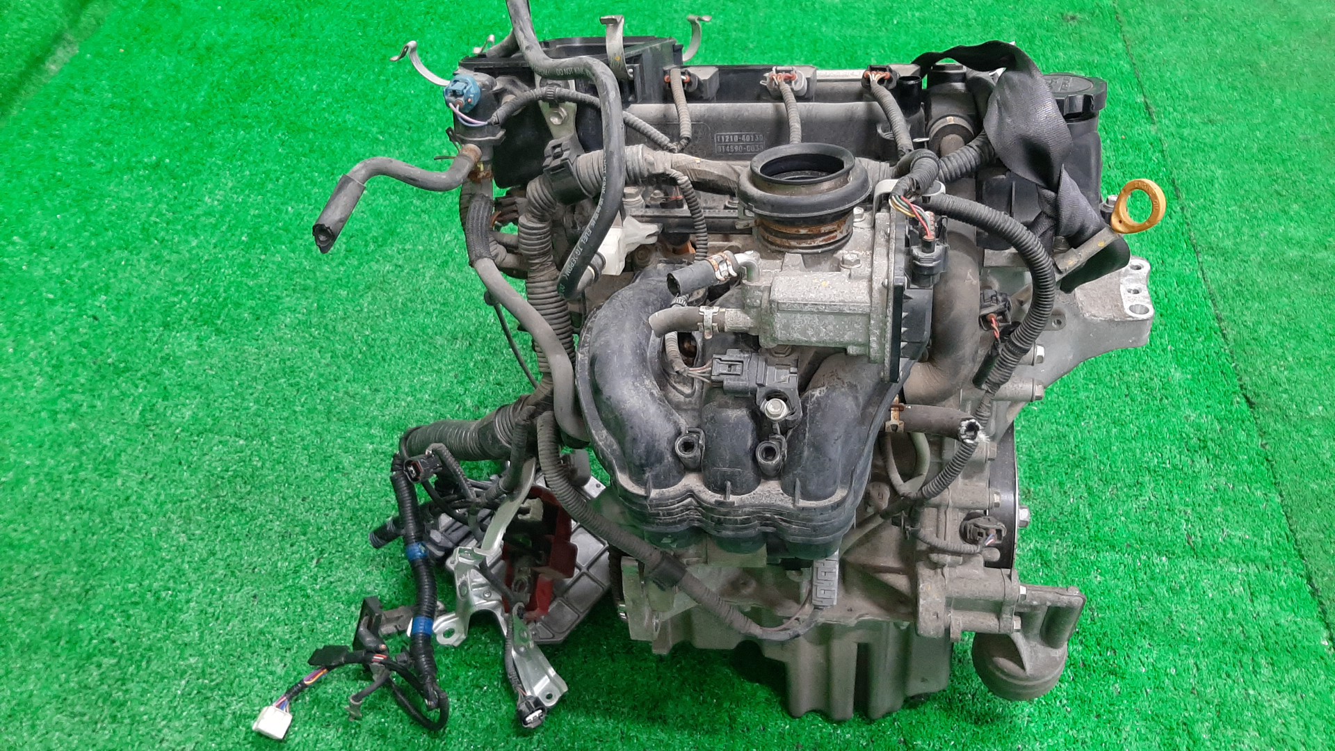 Двигатель TOYOTA VITZ KSP90 1KR-FE 0464675 4 ракурс