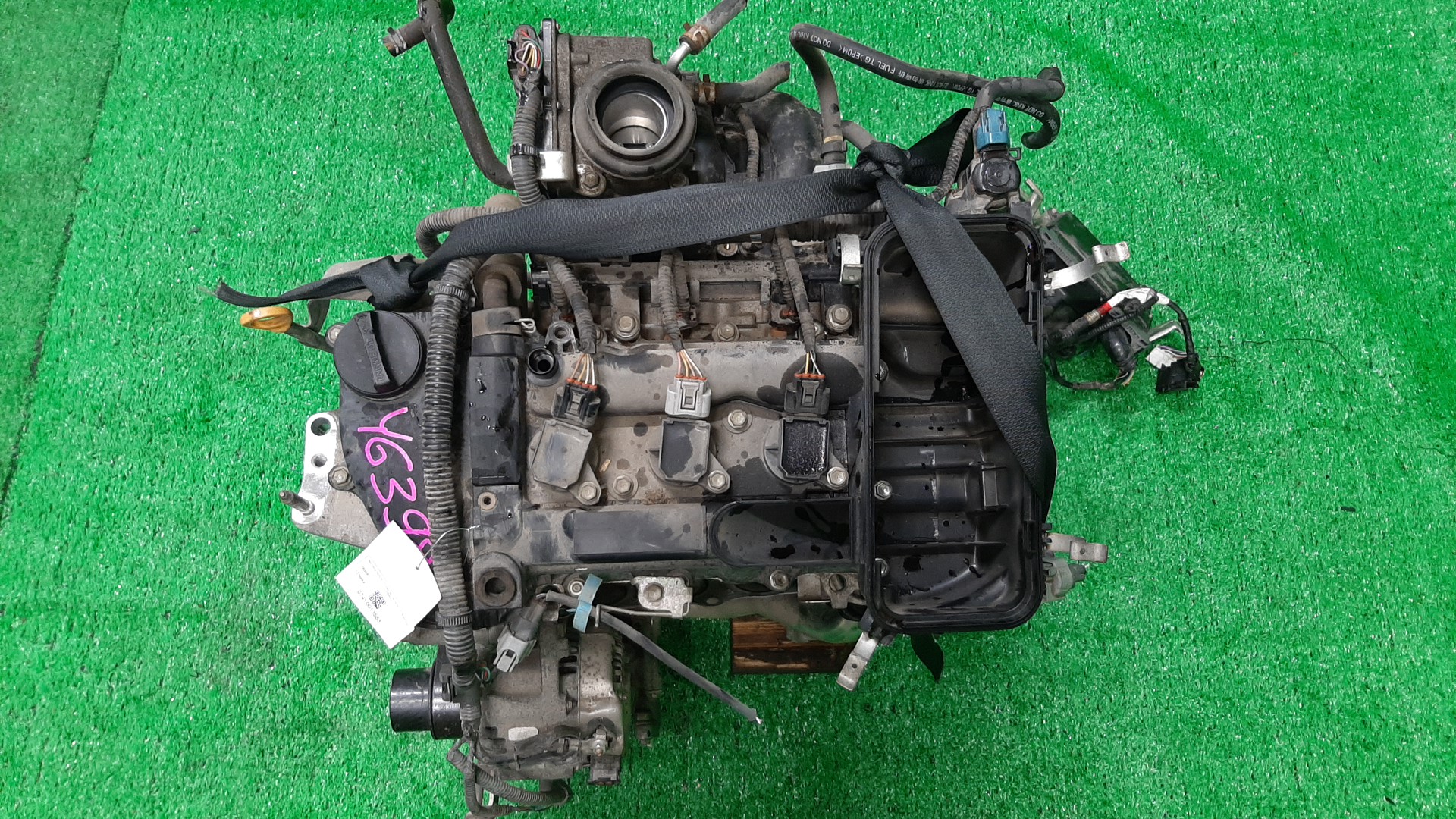 Двигатель TOYOTA VITZ KSP130 1KR-FE 1MOD 1 ракурс