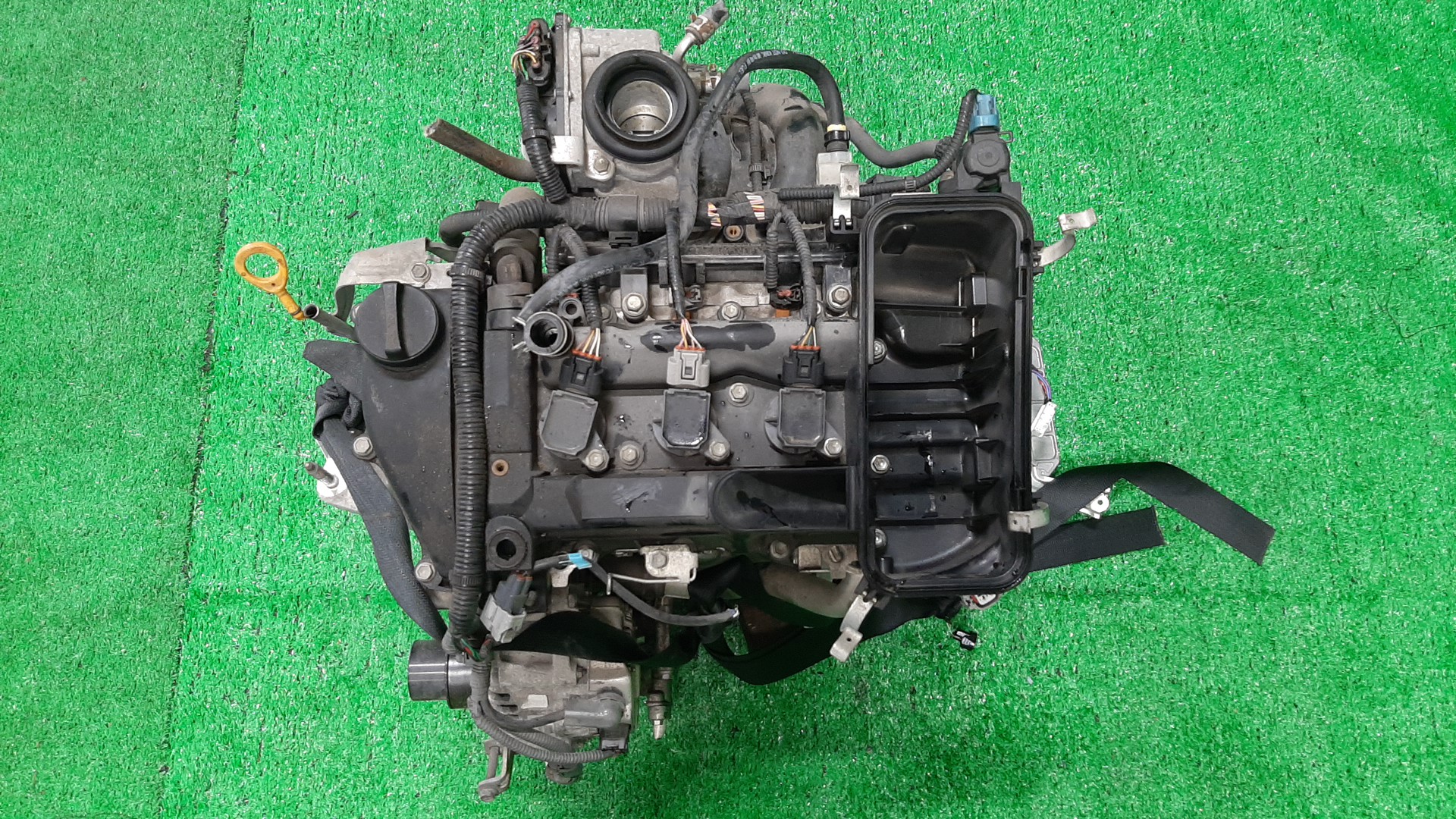 Двигатель TOYOTA VITZ KSP130 1KR-FE 1MOD 1 ракурс