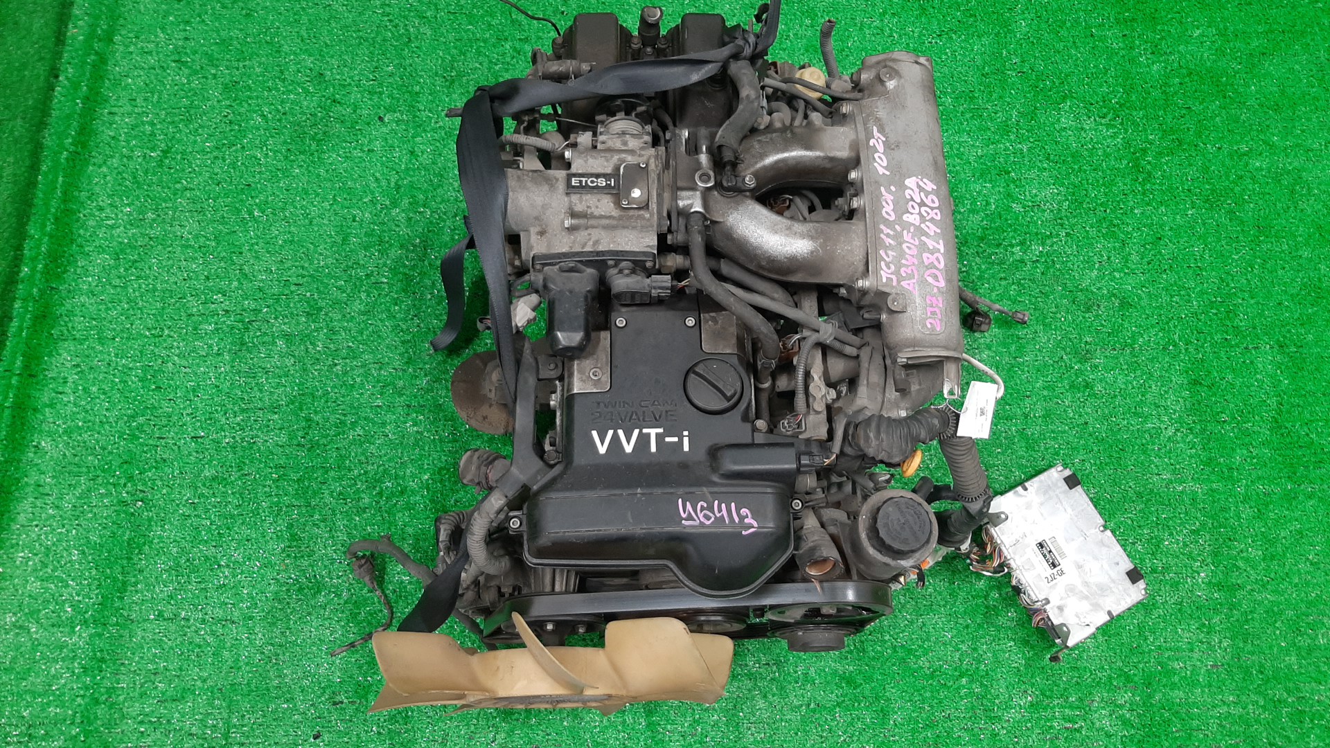 Двигатель TOYOTA PROGRES JCG11 2JZ-GE VVTI 1 ракурс