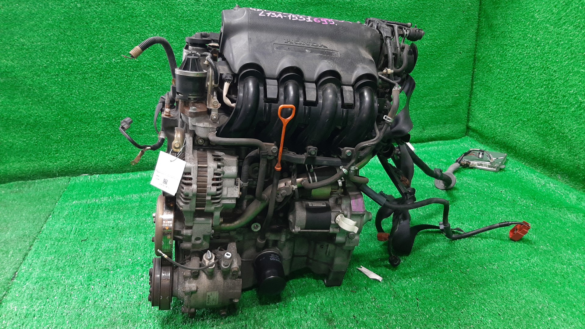Двигатель HONDA FIT ARIA, FIT GD6, GD7, GD2, GD1 L13A I-DSI 3 ракурс