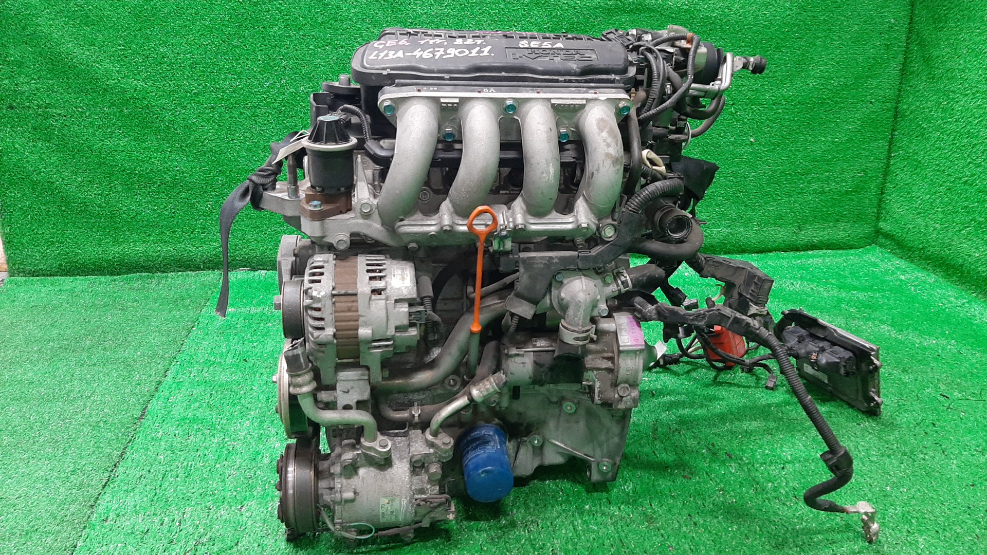 Двигатель HONDA FIT GE6 L13A 2MOD 3 ракурс