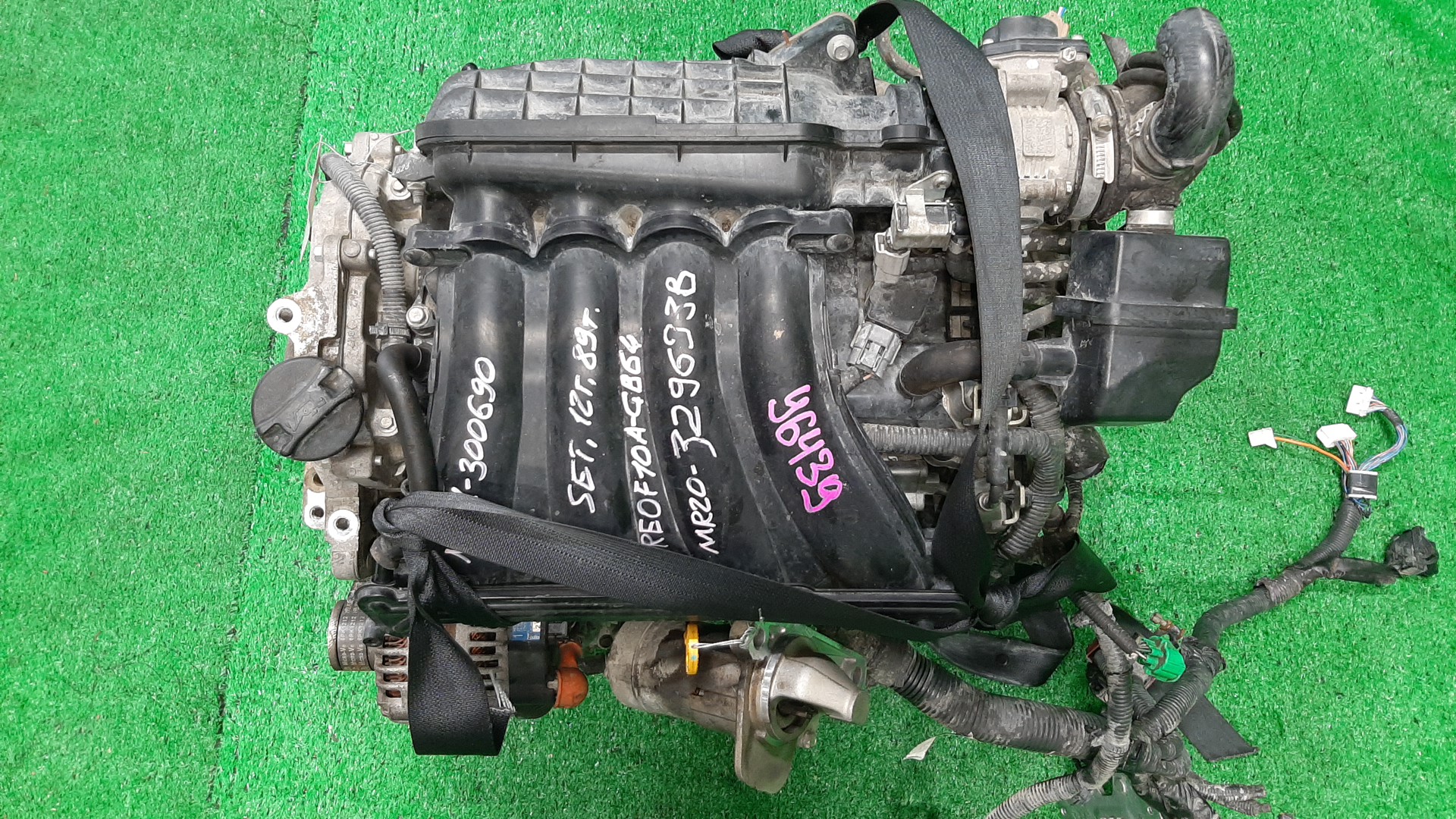 Двигатель NISSAN X-TRAIL T31, NT31 MR20DE 329693B 1 ракурс
