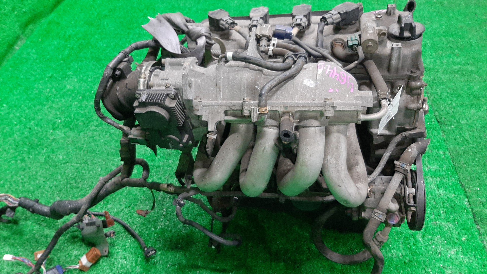 Двигатель NISSAN AD, SUNNY, WINGROAD, ALMERA, BLUEBIRD SYLPHY Y11, VFY11, FB15, WFY11, N16, FG10 QG15DE ELECTRO 4 ракурс