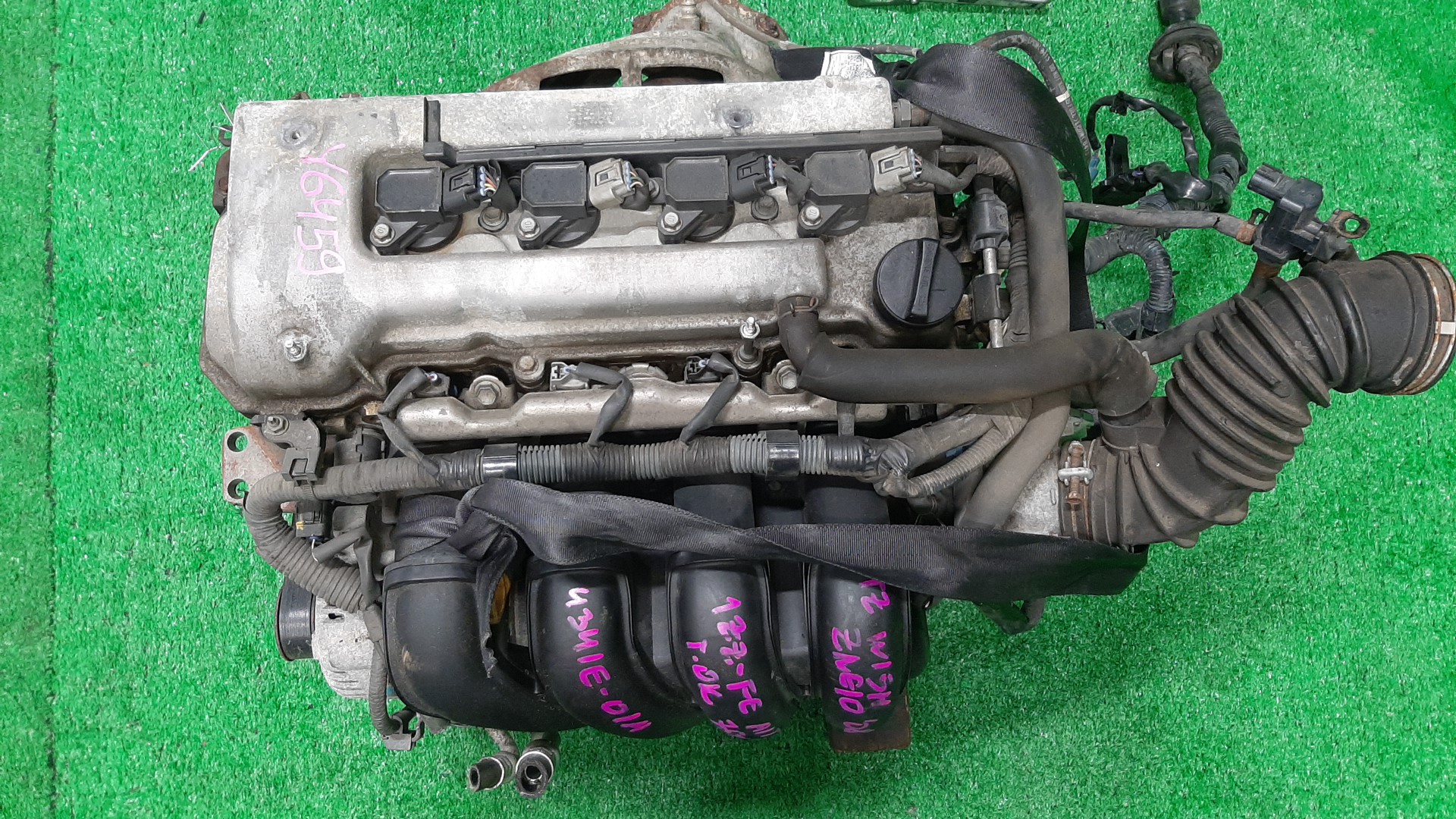 Двигатель TOYOTA CALDINA, CELICA, COROLLA, PREMIO, COROLLA SPACIO, ISIS, WISH, ALLION, COROLLA FIELDER, ALLEX, COROLLA RUNX, WILL VS, FIELDER ZGE20W, ZZT240, ZZT241W, ZZT230, ZZE122, ZNM10, ZNM10W, ZNM10G, ZNE10, ZNE10G, ZZE127 1ZZ-FE ELECTRO 1 ракур