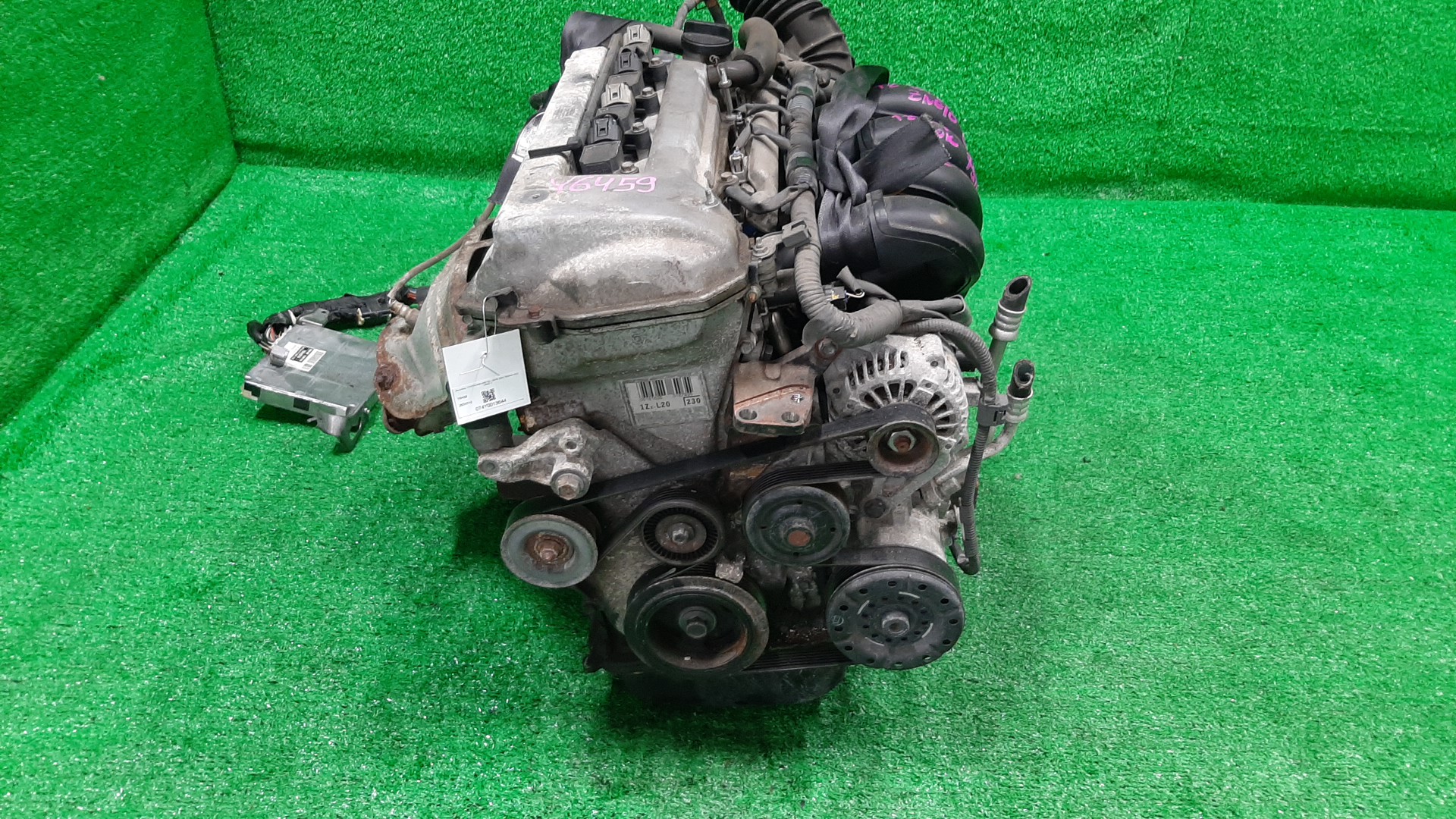 Двигатель TOYOTA CALDINA, CELICA, COROLLA, PREMIO, COROLLA SPACIO, ISIS, WISH, ALLION, COROLLA FIELDER, ALLEX, COROLLA RUNX, WILL VS, FIELDER ZGE20W, ZZT240, ZZT241W, ZZT230, ZZE122, ZNM10, ZNM10W, ZNM10G, ZNE10, ZNE10G, ZZE127 1ZZ-FE ELECTRO 2 ракур