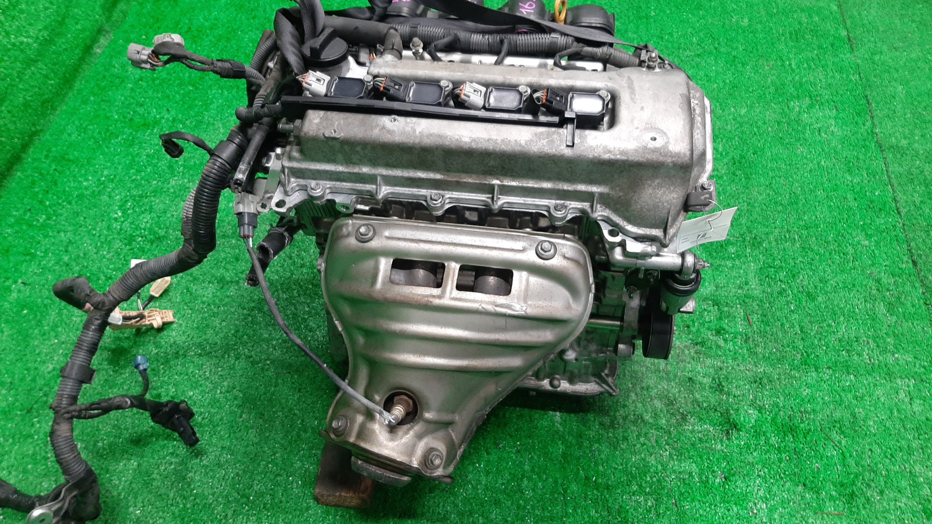 Двигатель TOYOTA COROLLA, PREMIO, COROLLA SPACIO, ISIS, WISH, ALLION, COROLLA FIELDER, ALLEX, COROLLA RUNX, WILL VS, FIELDER, CALDINA, CELICA ZZE122, ZZT240, ZNM10, ZNM10W, ZNM10G, ZNE10, ZNE10G, ZZE127, ZGE20W, ZZT241W, ZZT230 1ZZ-FE MEX 4 ракурс