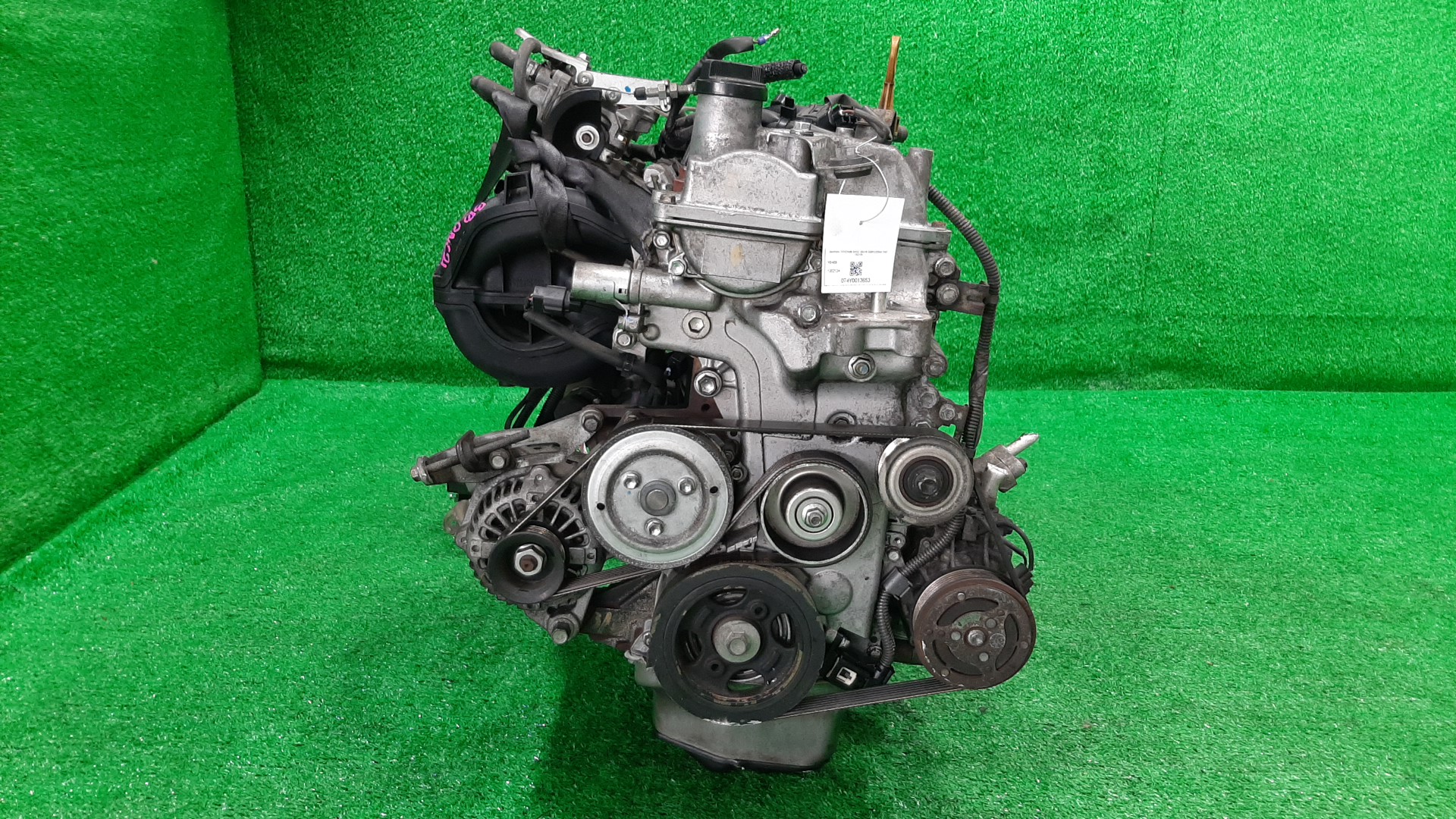Двигатель TOYOTA BB, COO QNC21, M402S 3SZ-VE 1552124 2 ракурс