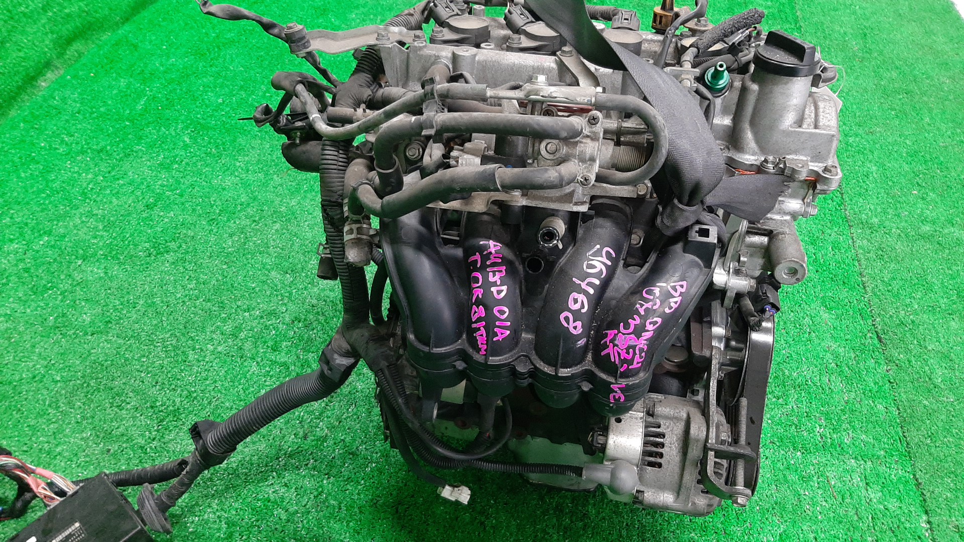 Двигатель TOYOTA BB, COO QNC21, M402S 3SZ-VE 1552124 4 ракурс