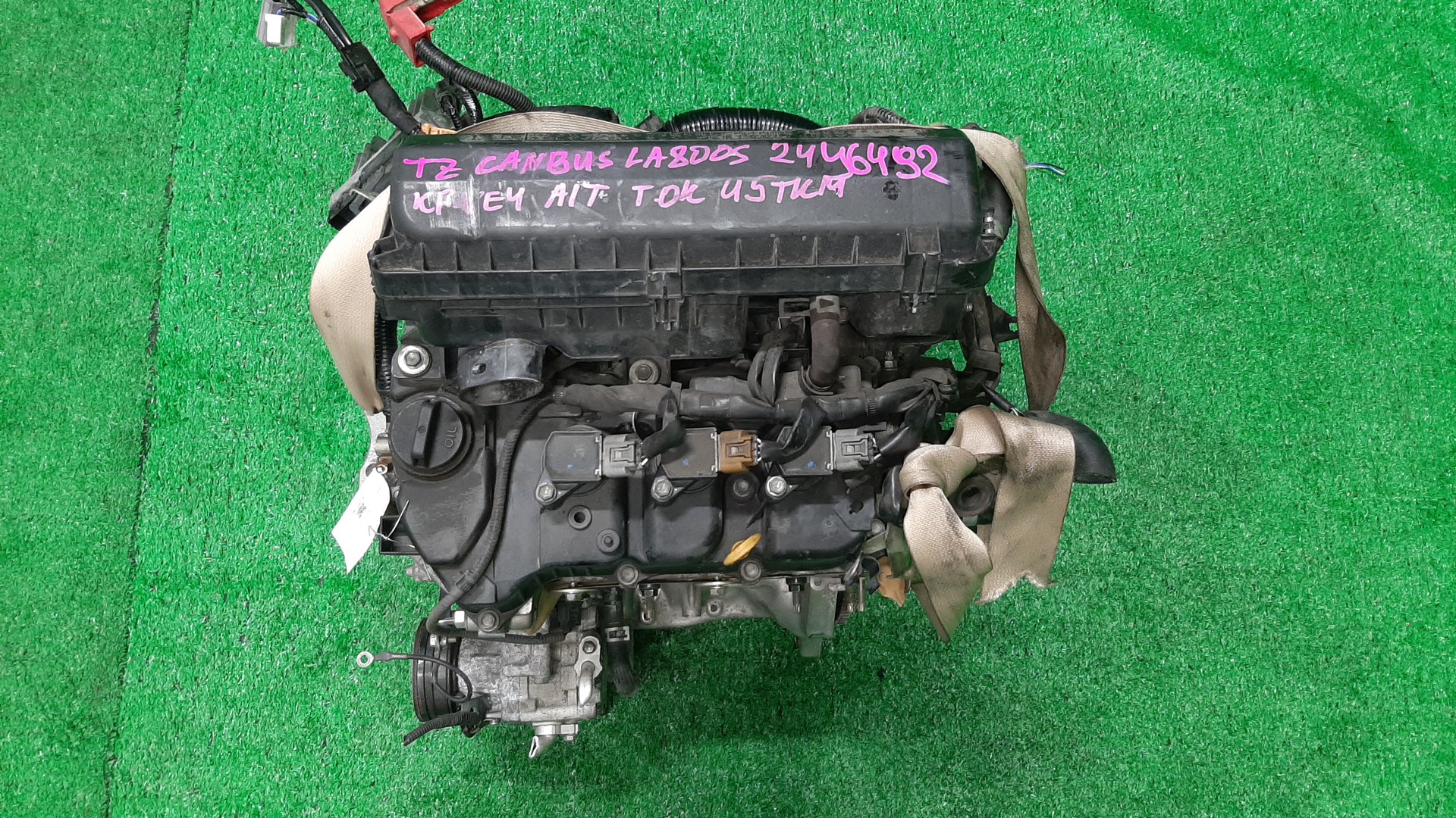 Двигатель DAIHATSU MOVE CANBUS LA800S, LA810S KF KF-VE4 1 ракурс