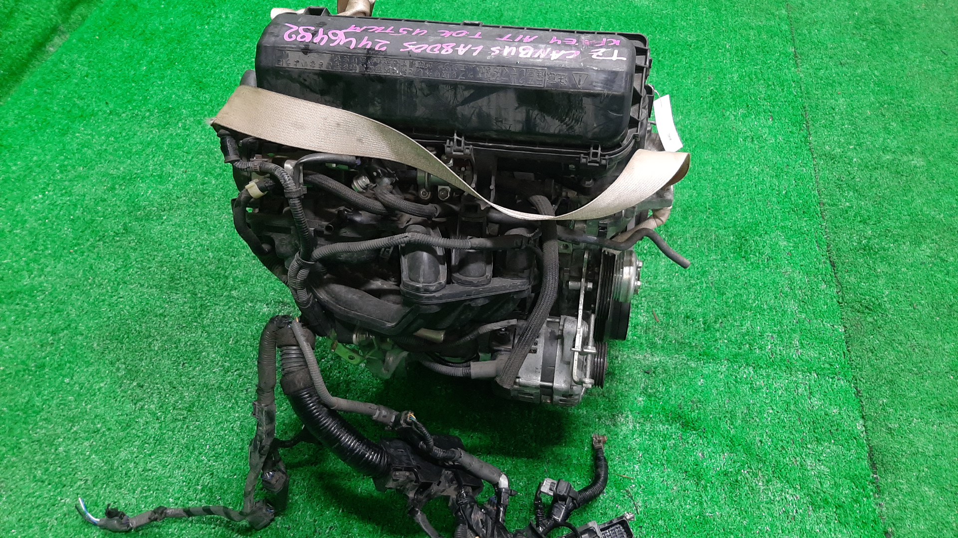 Двигатель DAIHATSU MOVE CANBUS LA800S, LA810S KF KF-VE4 4 ракурс