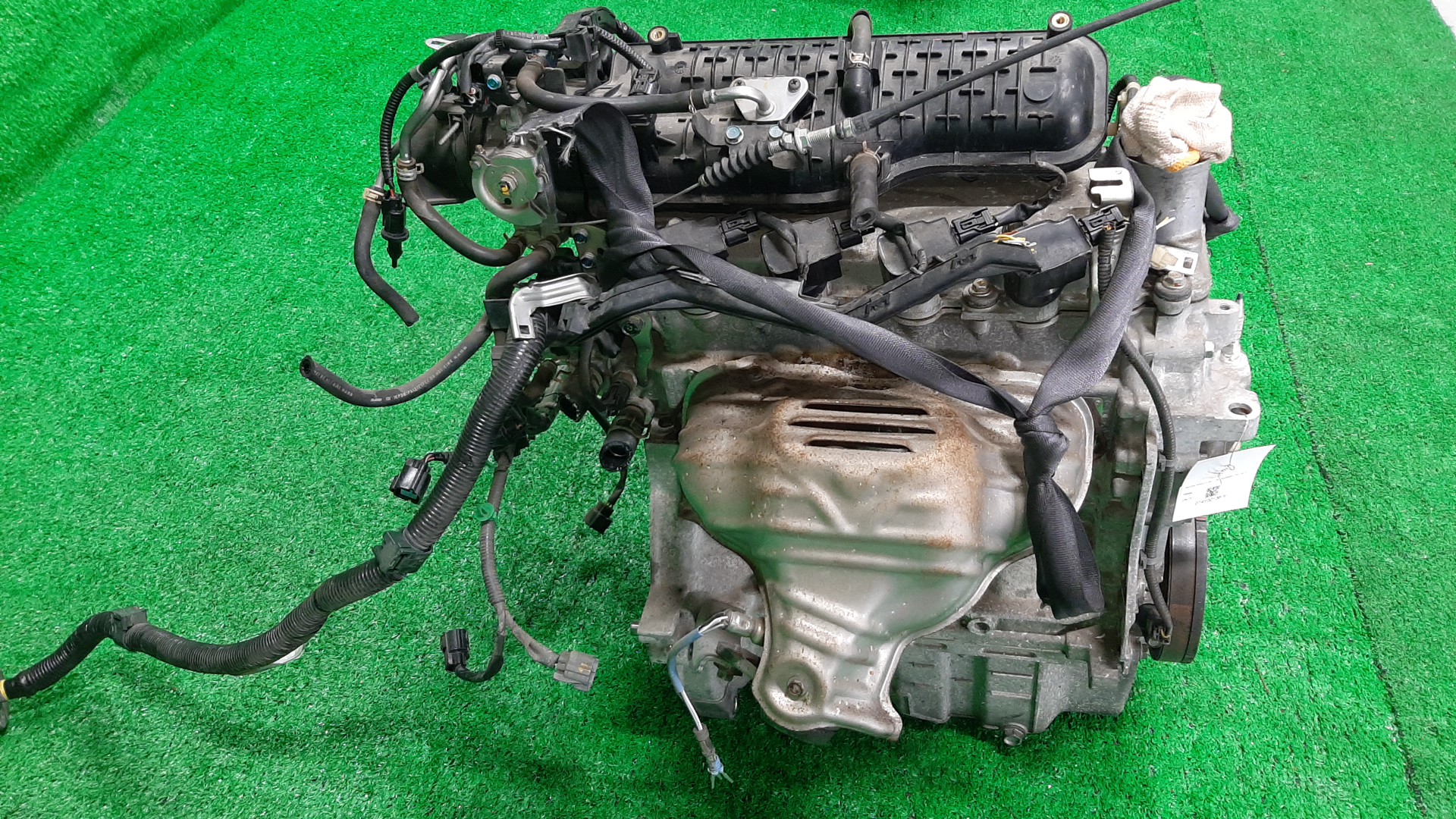 Двигатель HONDA FIT ARIA, FIT GD6, GD7, GD2, GD1 L13A I-DSI 4 ракурс