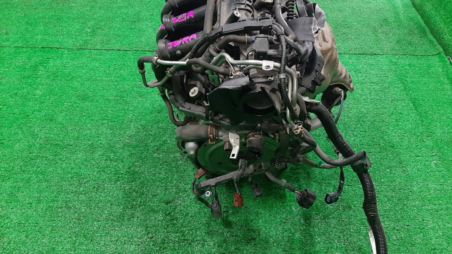 Двигатель HONDA FIT ARIA, FIT GD6, GD7, GD2, GD1 L13A I-DSI 5 ракурс