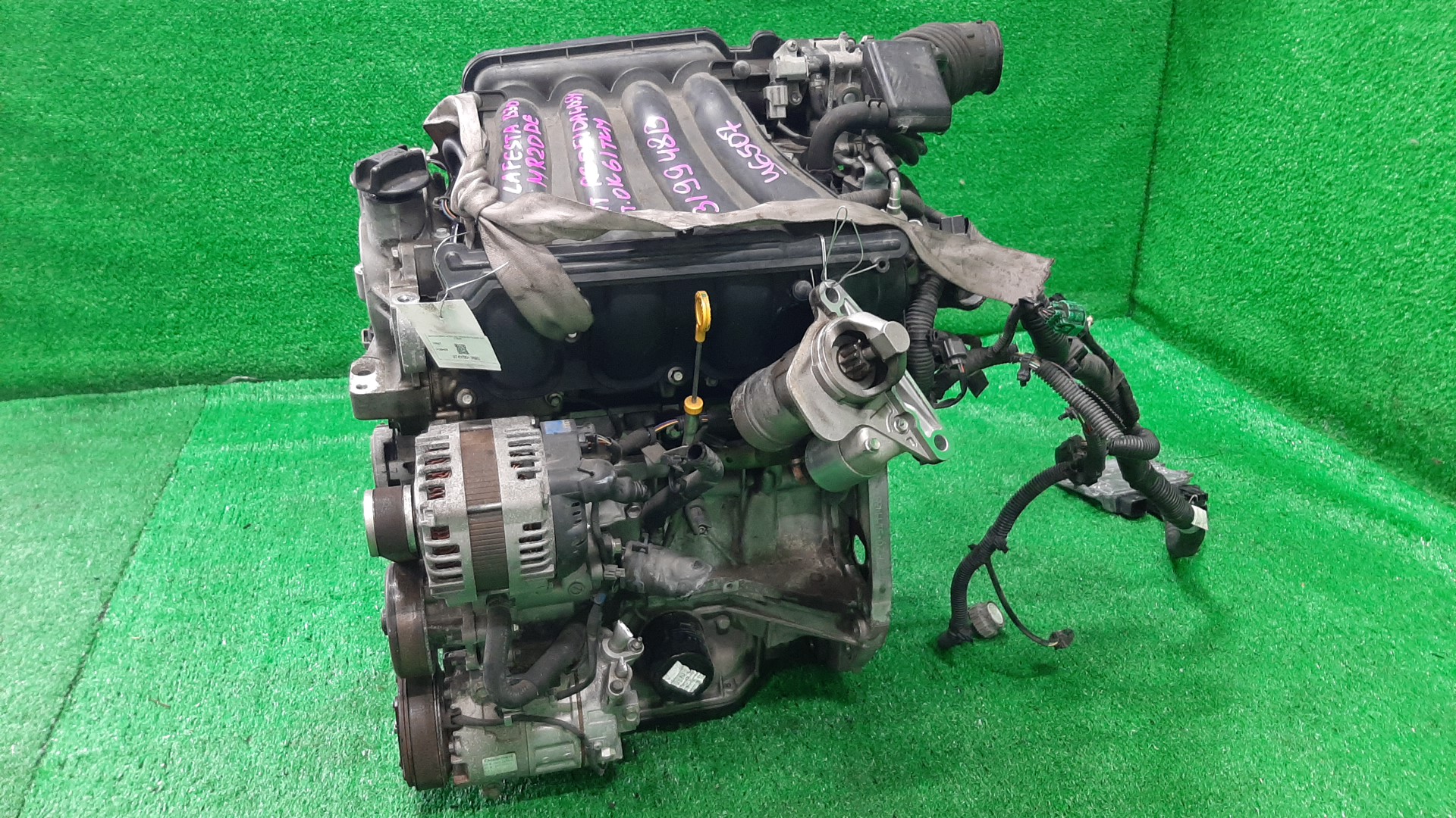 Двигатель NISSAN LAFESTA B30 MR20DE 319948B 3 ракурс