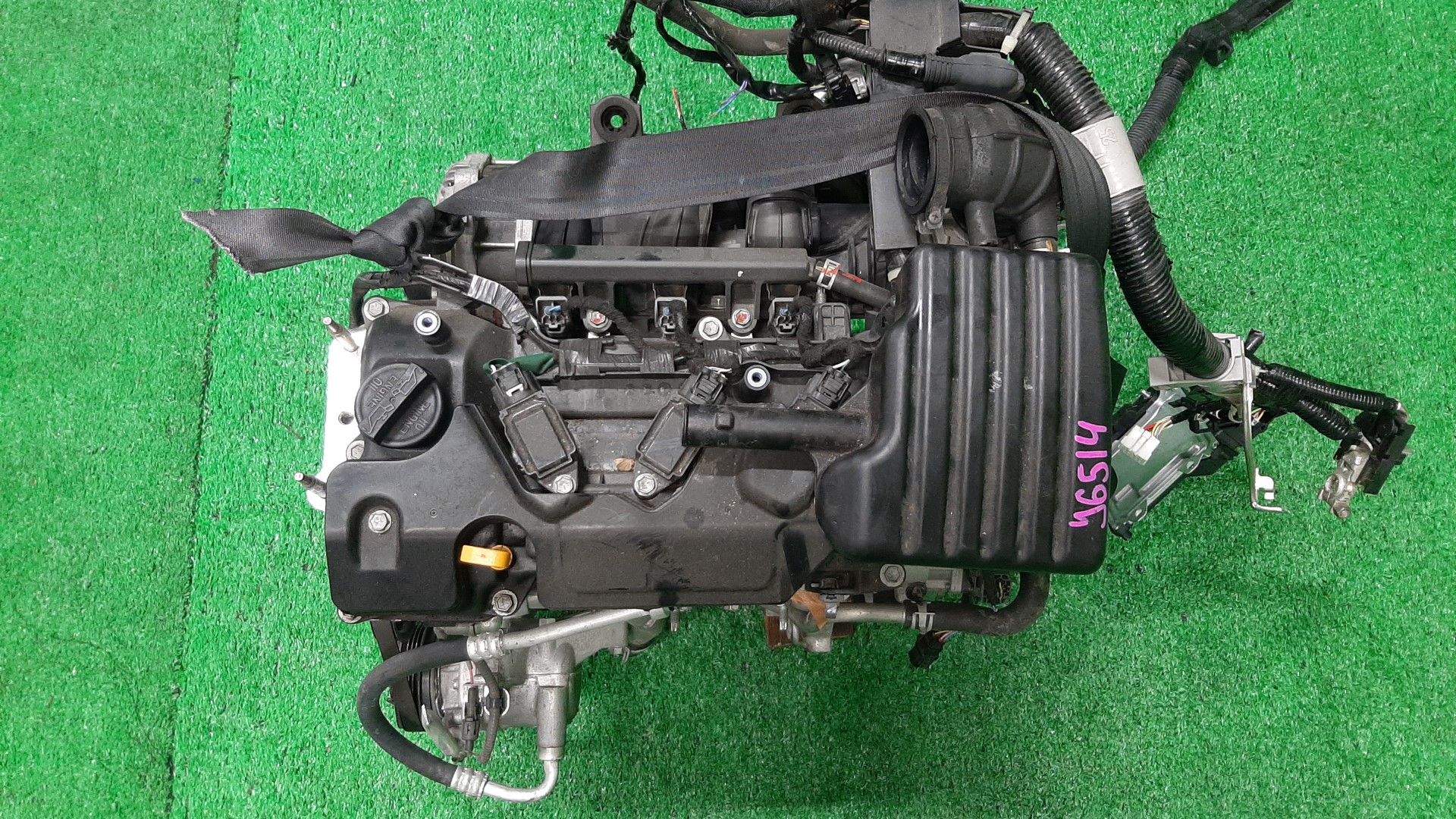 Двигатель SUZUKI SPACIA, FLAIR WAGON MK53S, MM53S R06A C102587 1 ракурс