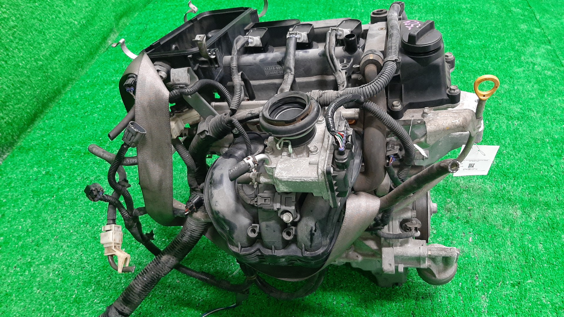 Двигатель TOYOTA PASSO, BOON KGC30, KGC35, M600S, M610S 1KR-FE 1MOD 4 ракурс