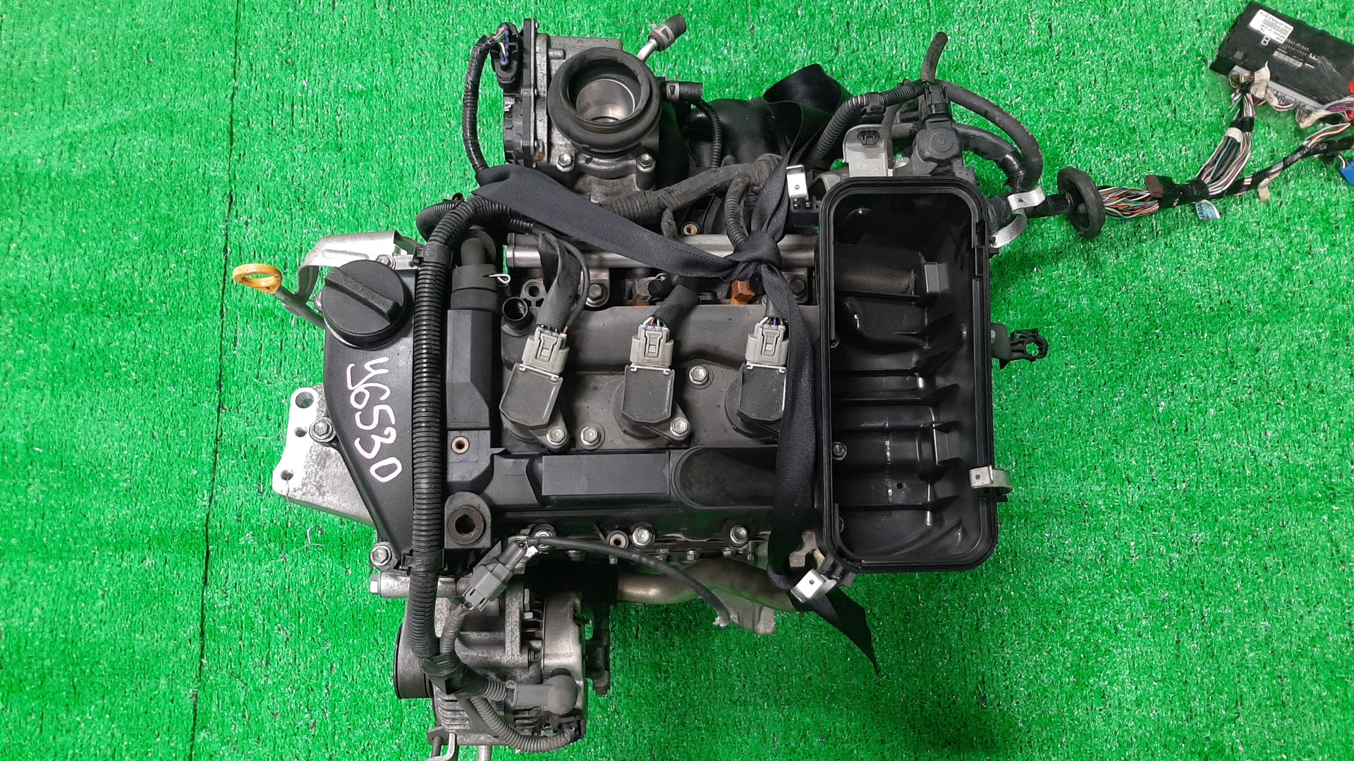 Двигатель TOYOTA PASSO, BOON KGC30, KGC35, M600S, M610S 1KR-FE 1MOD 1 ракурс