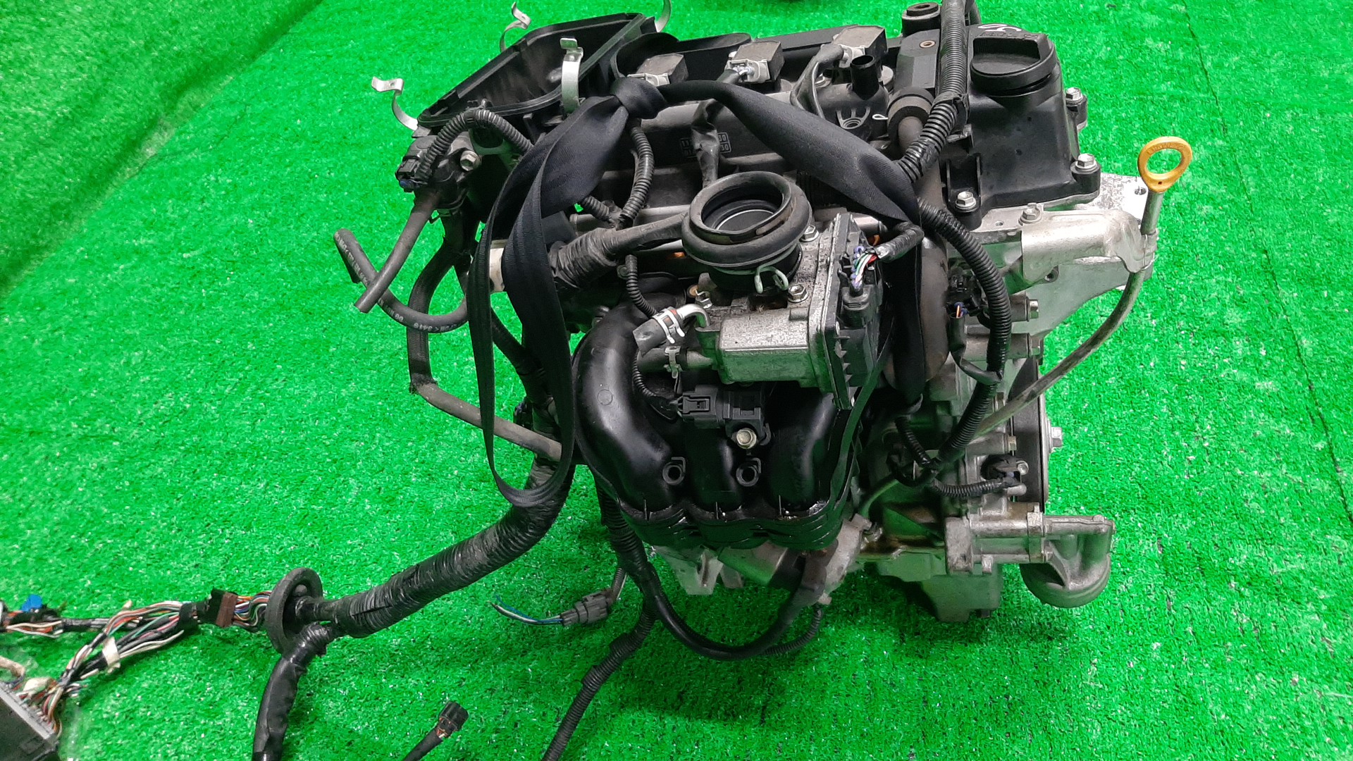 Двигатель TOYOTA PASSO, BOON KGC30, KGC35, M600S, M610S 1KR-FE 1MOD 4 ракурс