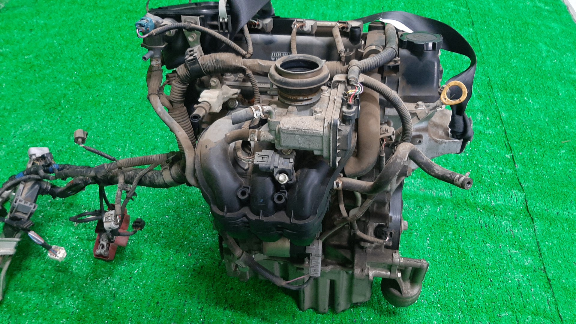 Двигатель TOYOTA VITZ KSP90 1KR-FE 0553971 4 ракурс