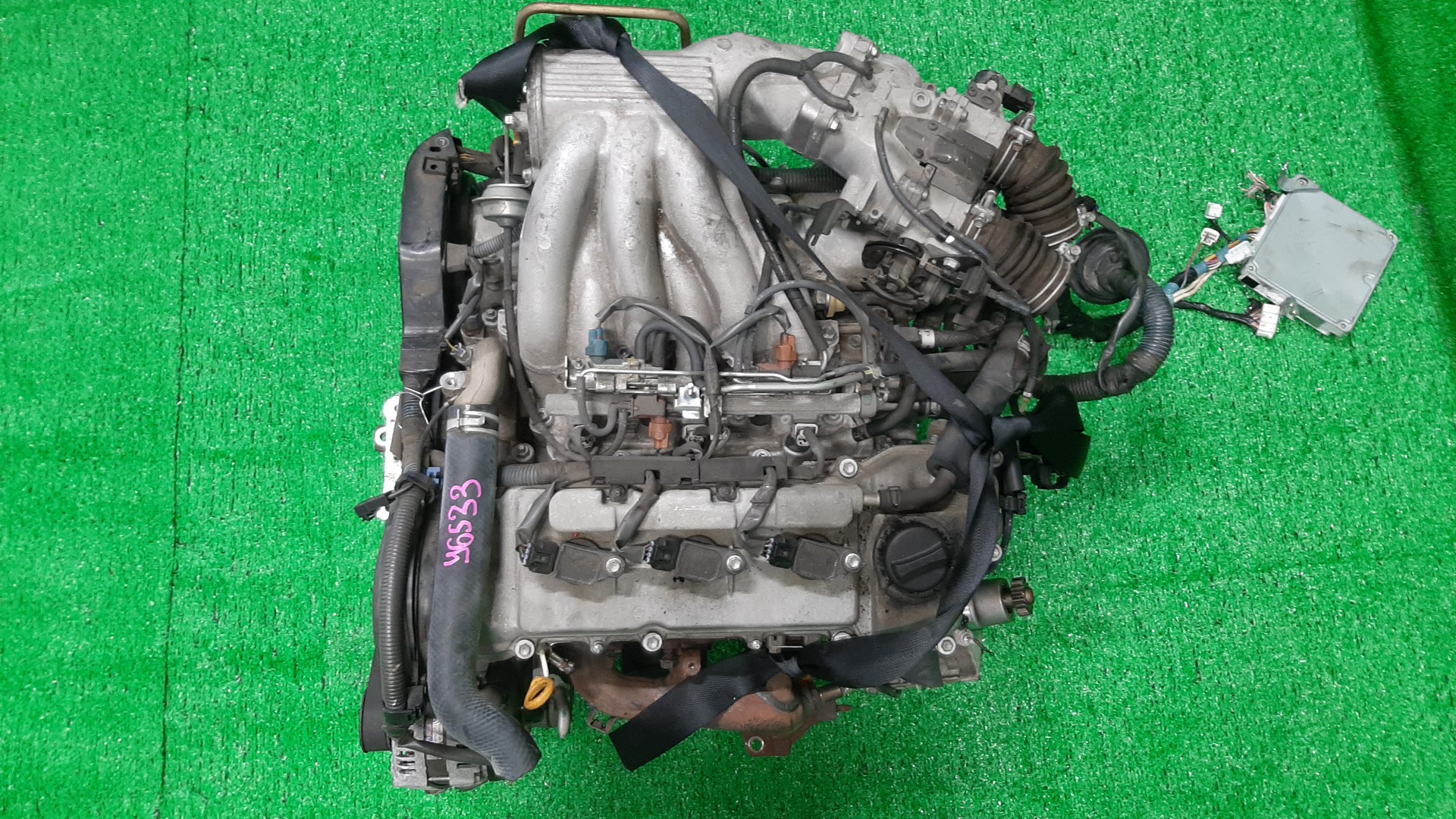 Двигатель TOYOTA ESTIMA MCR30W 1MZ-FE 1MOD 1 ракурс